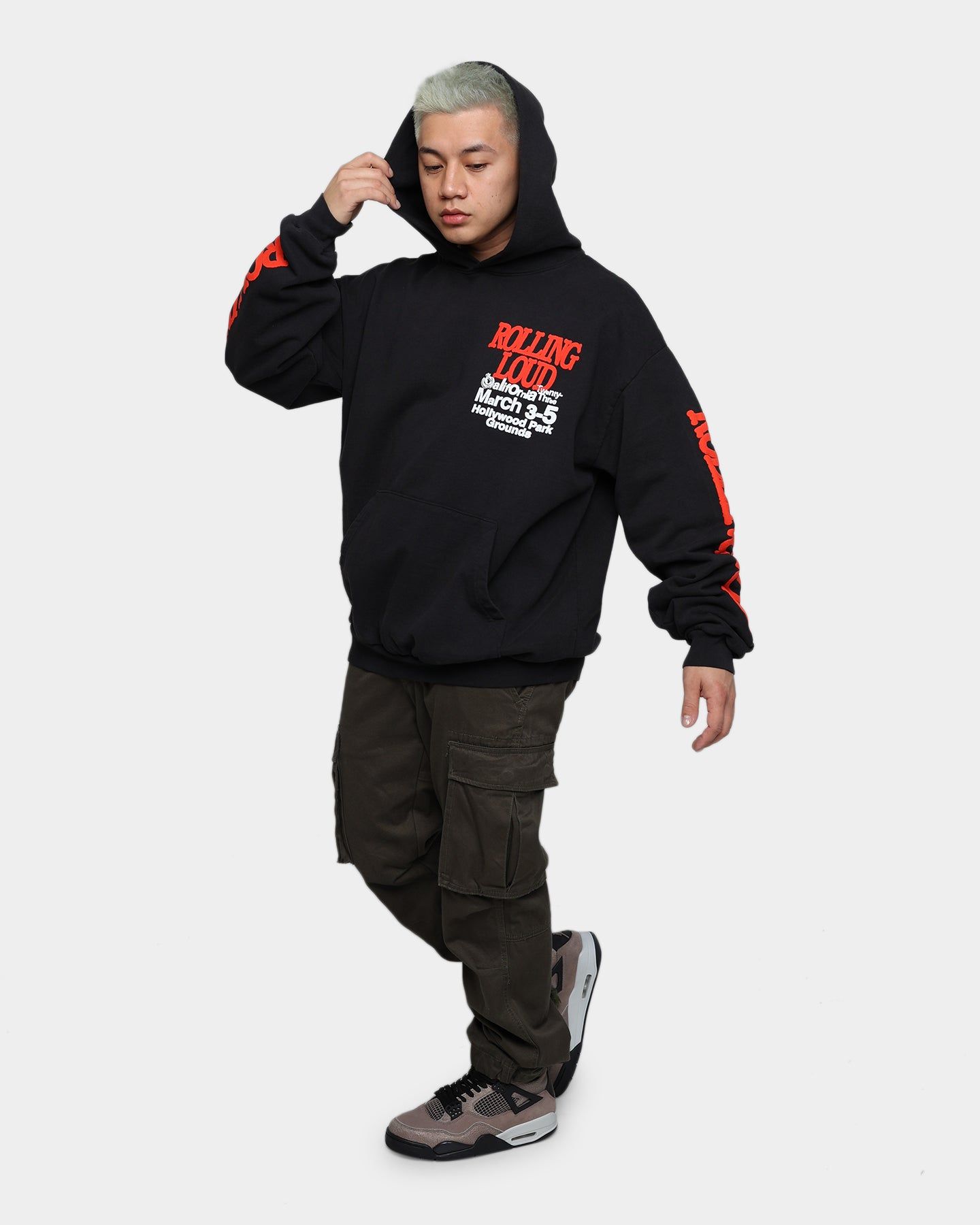Rolling Loud Rolling Loud Venue Vintage Hoodie Vintage Black sold by Culture Kings product image thumbnail 8