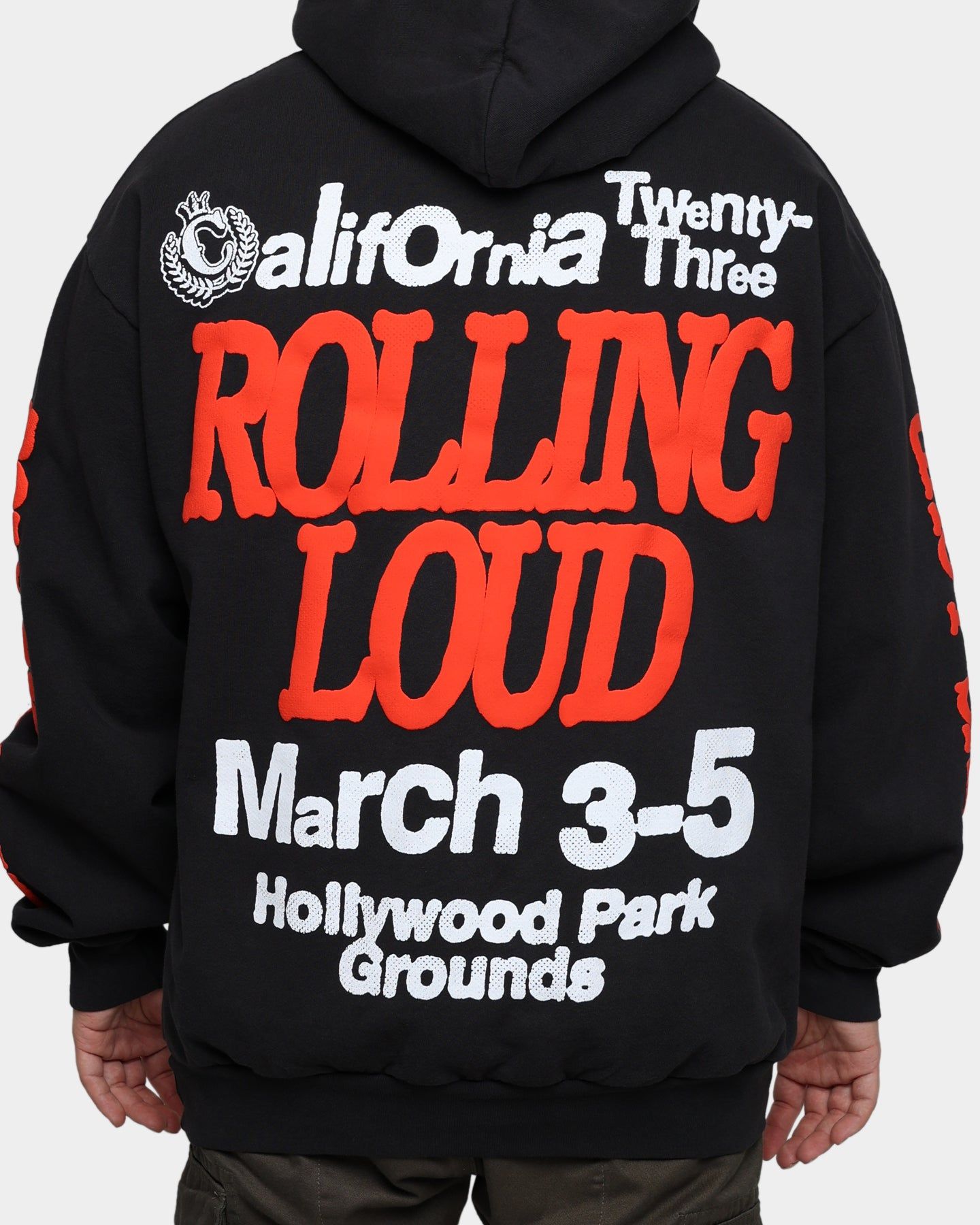 Rolling Loud Rolling Loud Venue Vintage Hoodie Vintage Black sold by Culture Kings product image thumbnail 5