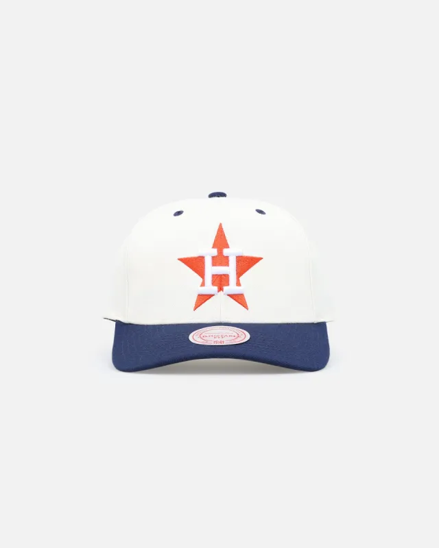 Mitchell & Ness Houston Astros Go Team Go Snapback White Cream/Blue sold by Culture Kings