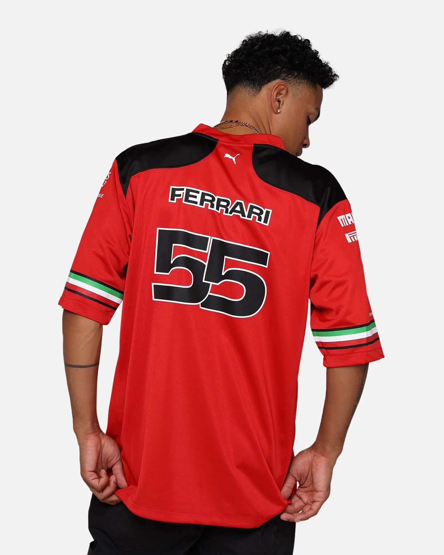 Puma X Scuderia Ferrari Carlos Sainz American Football Jersey Rosso Corsa sold by Culture Kings product image thumbnail 2