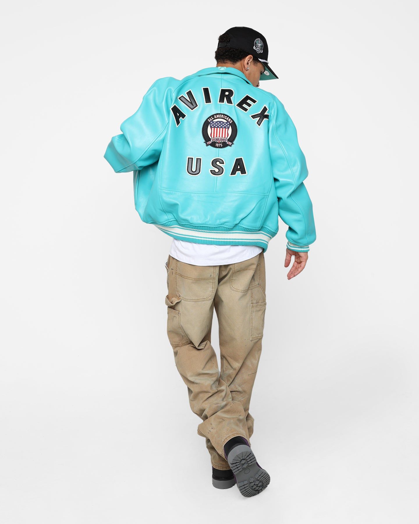 Avirex Icon Jacket Turquoise sold by Culture Kings product image thumbnail 3