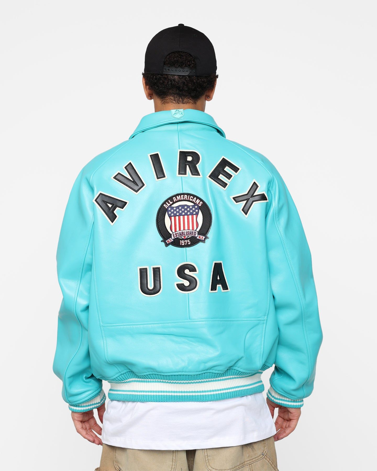 Avirex Icon Jacket Turquoise sold by Culture Kings product image thumbnail 5