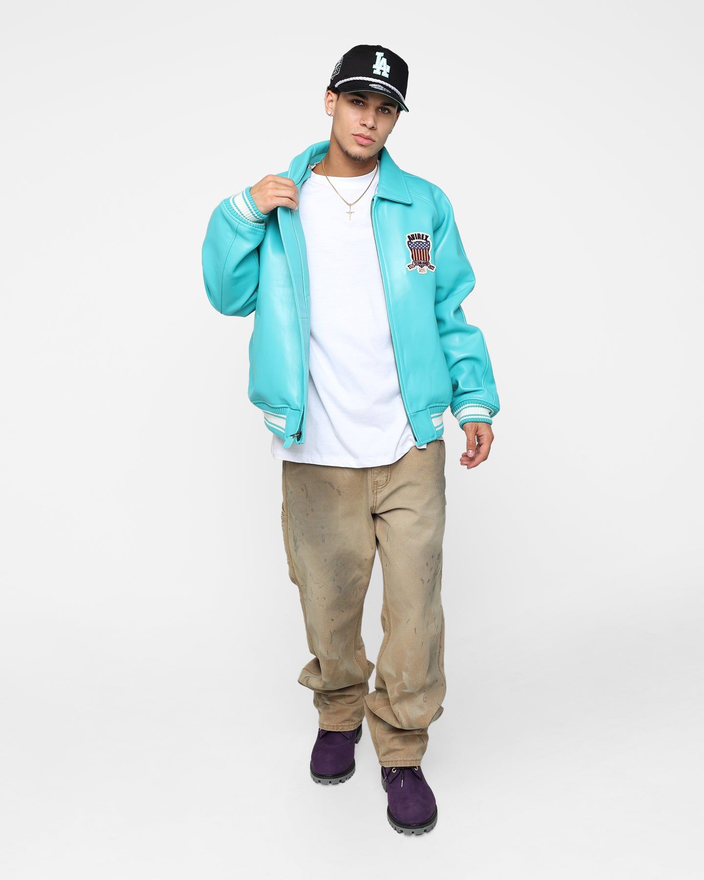 Avirex Icon Jacket Turquoise sold by Culture Kings product image thumbnail 8