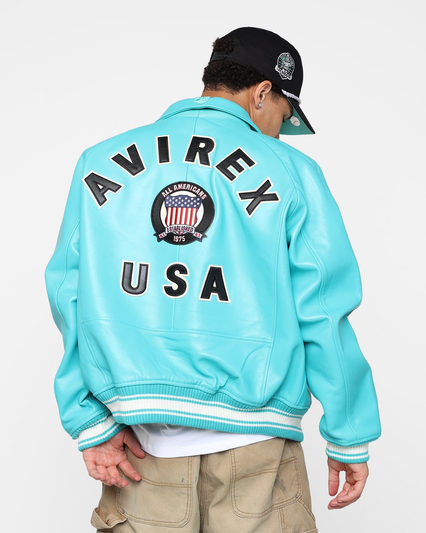 Avirex Icon Jacket Turquoise sold by Culture Kings