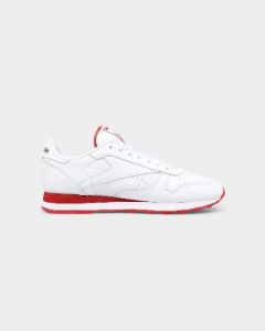 Reebok Classic Leather Ftwr White/Flash Red sold by Culture Kings