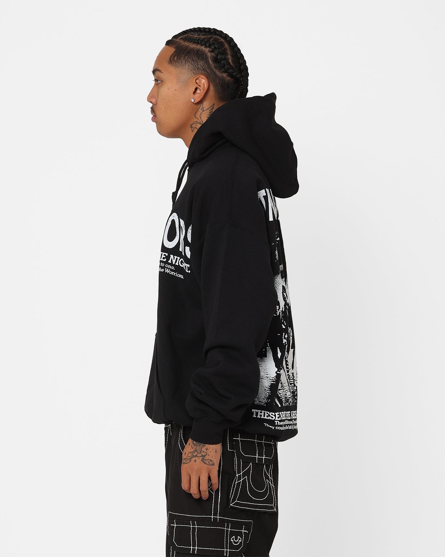 American Thrift X The Warriors Warriors Night Hoodie Black sold by Culture Kings product image thumbnail 7