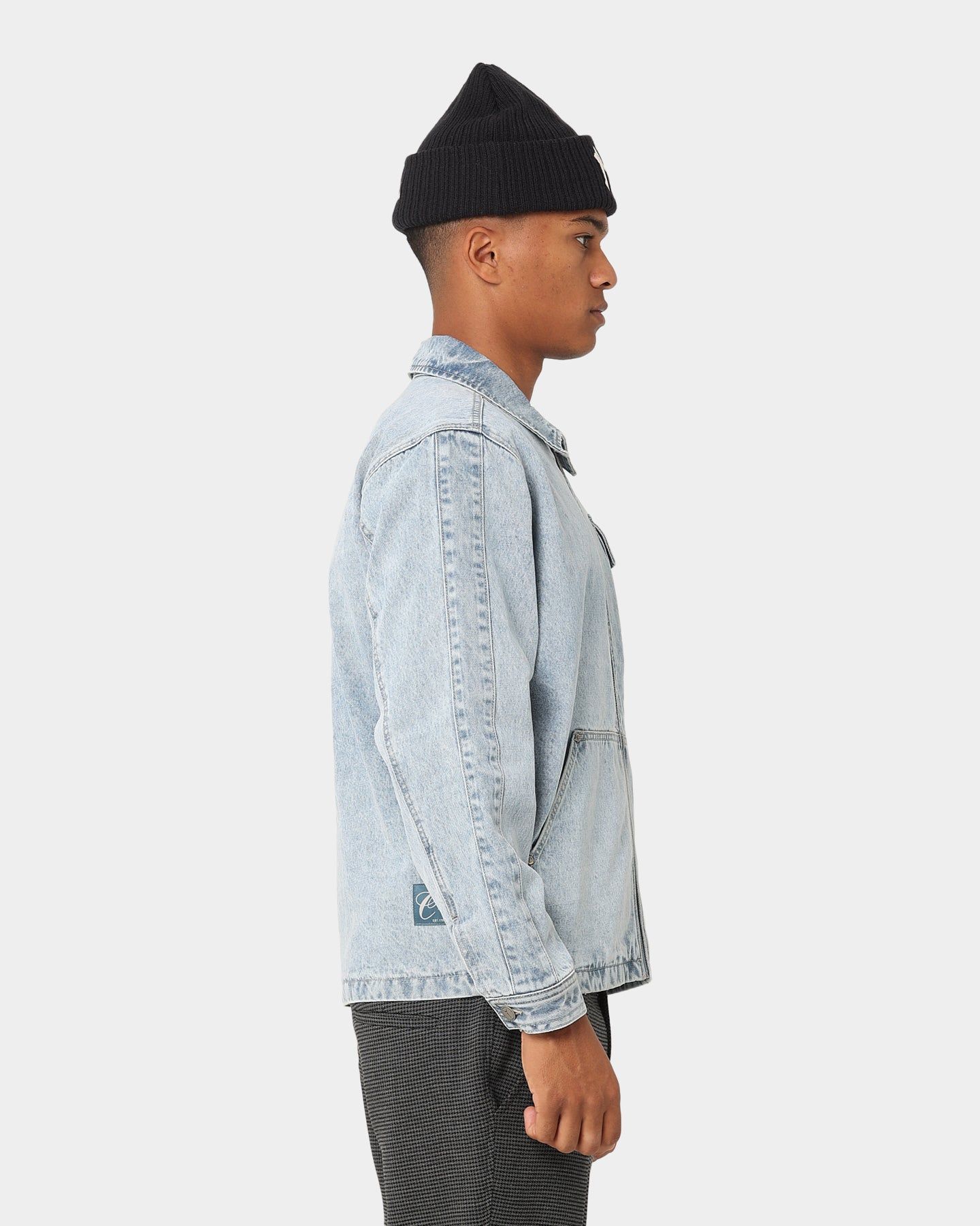 Carre Constructed Work Jacket Light Blue Denim sold by Culture Kings product image thumbnail 7