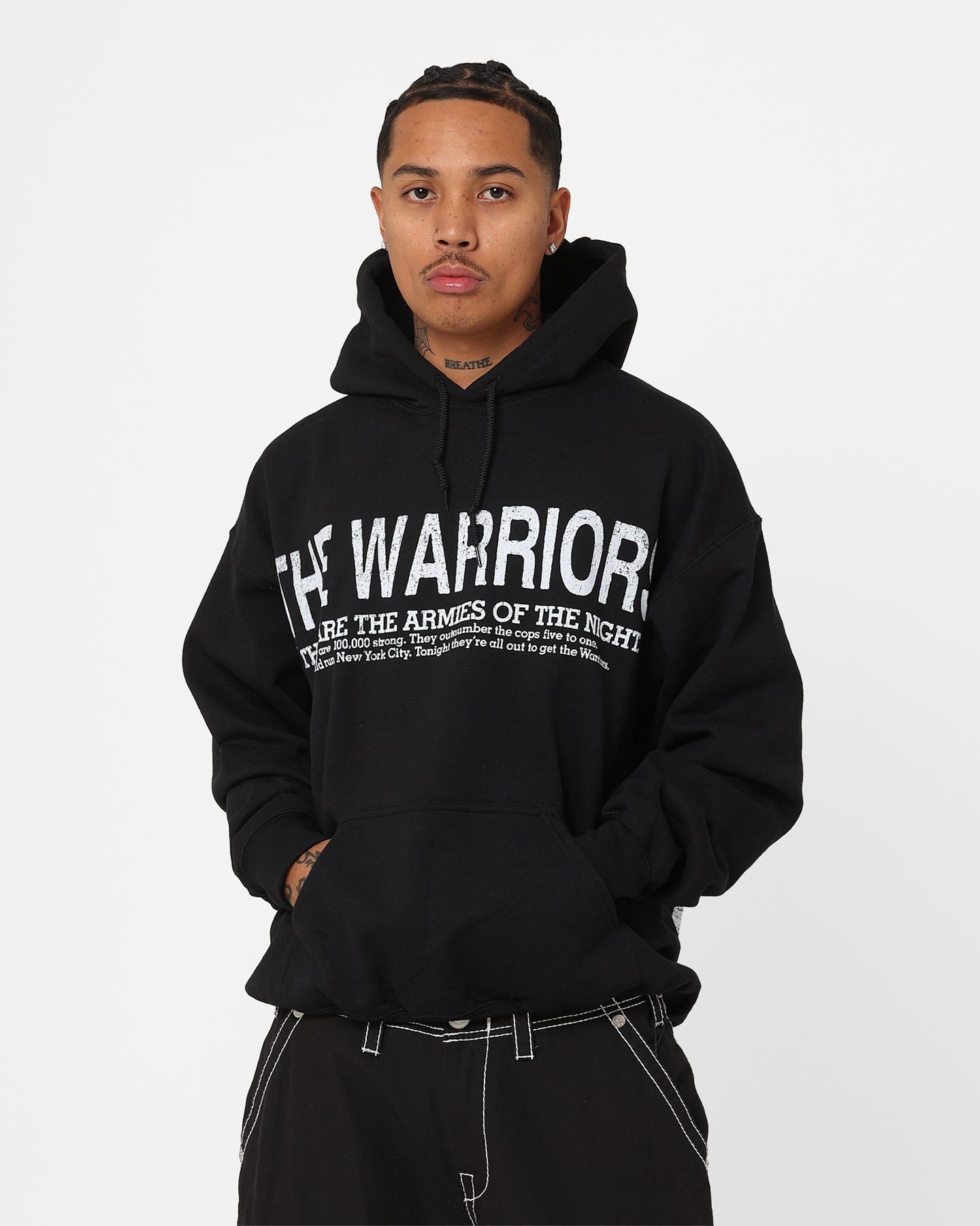 American Thrift X The Warriors Warriors Night Hoodie Black sold by Culture Kings product image thumbnail 8