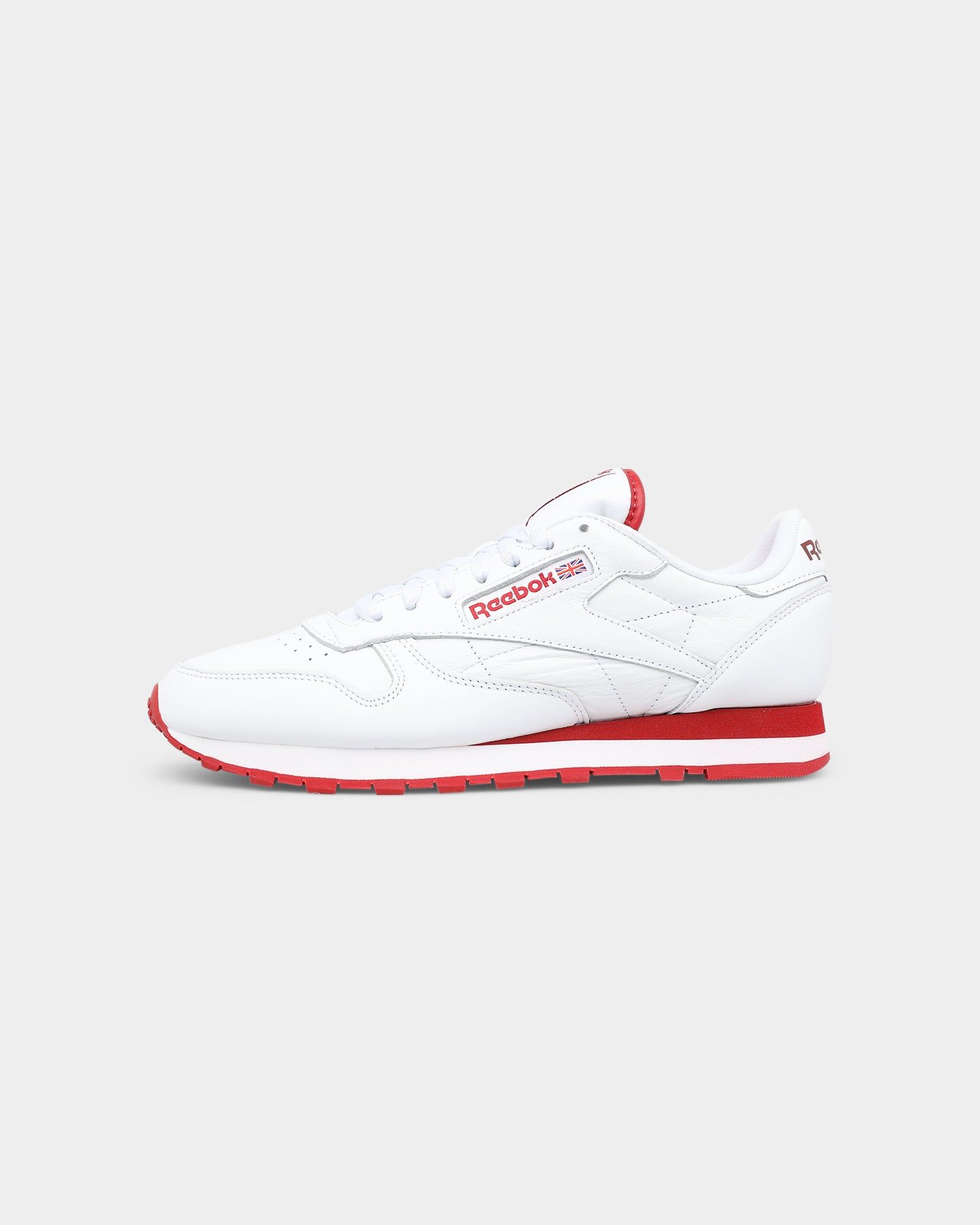 Reebok Classic Leather Ftwr White/Flash Red sold by Culture Kings