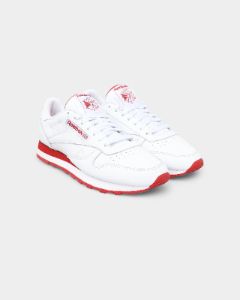 Reebok Classic Leather Ftwr White/Flash Red sold by Culture Kings
