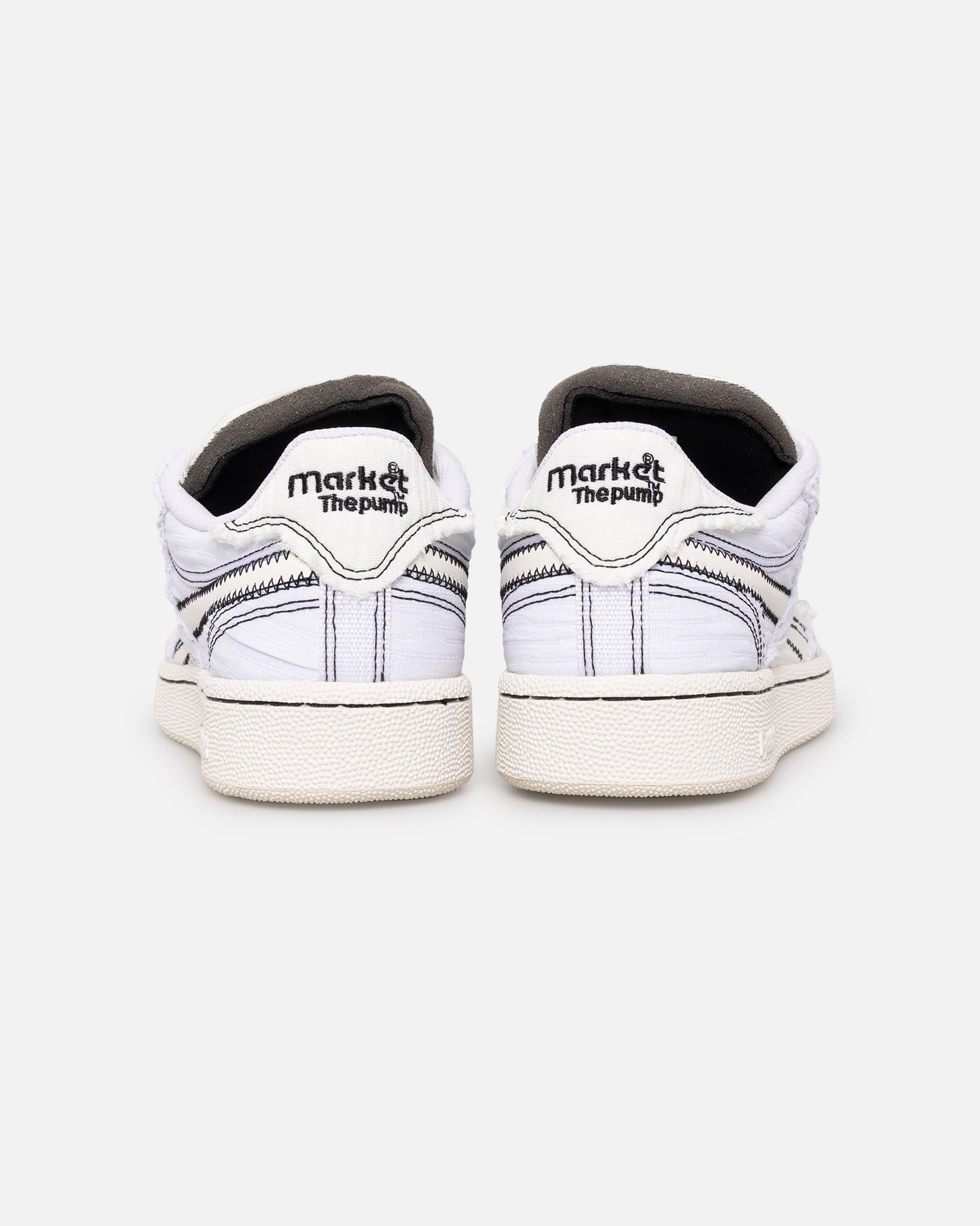 Reebok X MARKET Club C 85 Pump Footwear White/Chalk sold by Culture Kings product image thumbnail 3