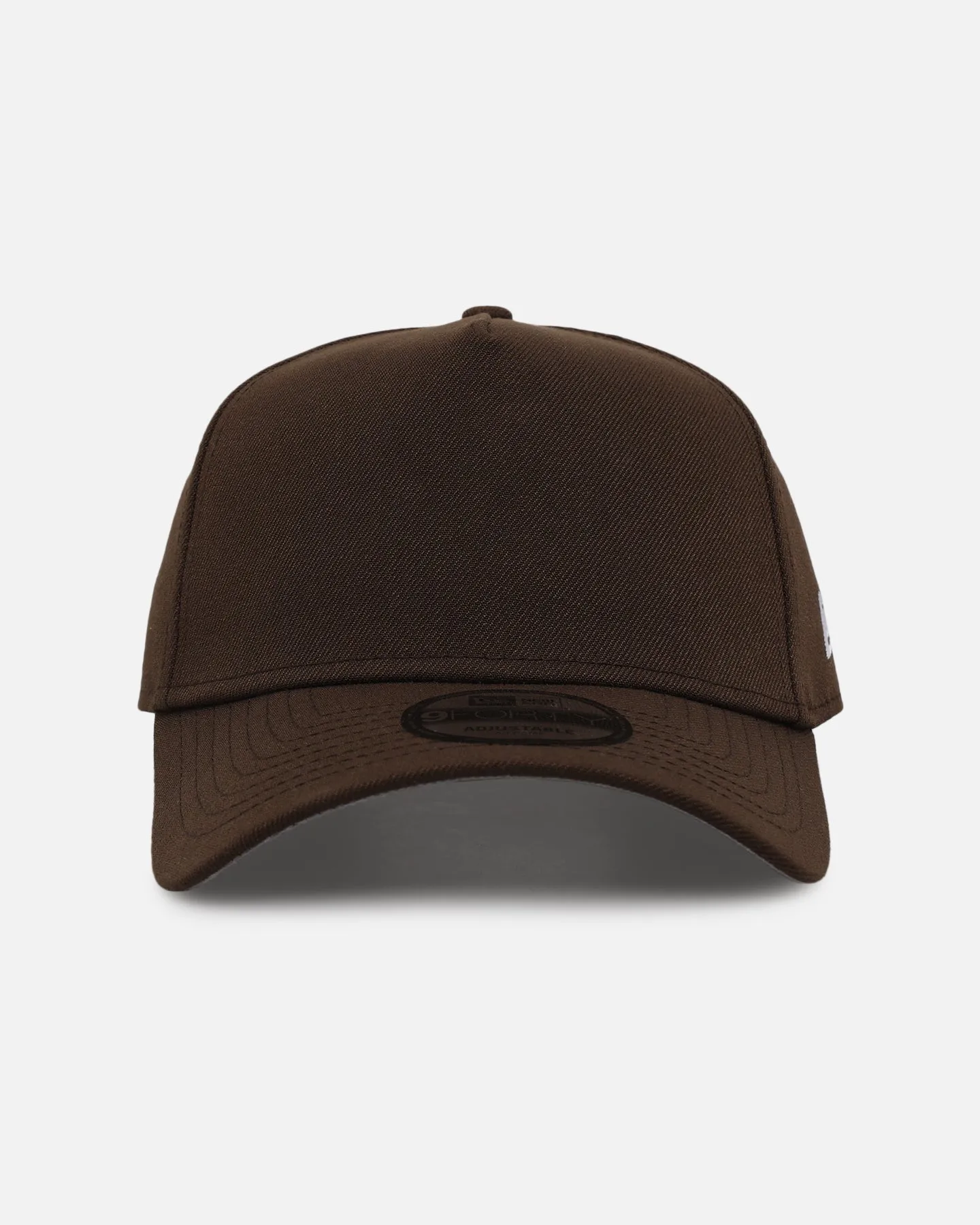 New Era Blank 9FORTY A-Frame Snapback Walnut sold by Culture Kings