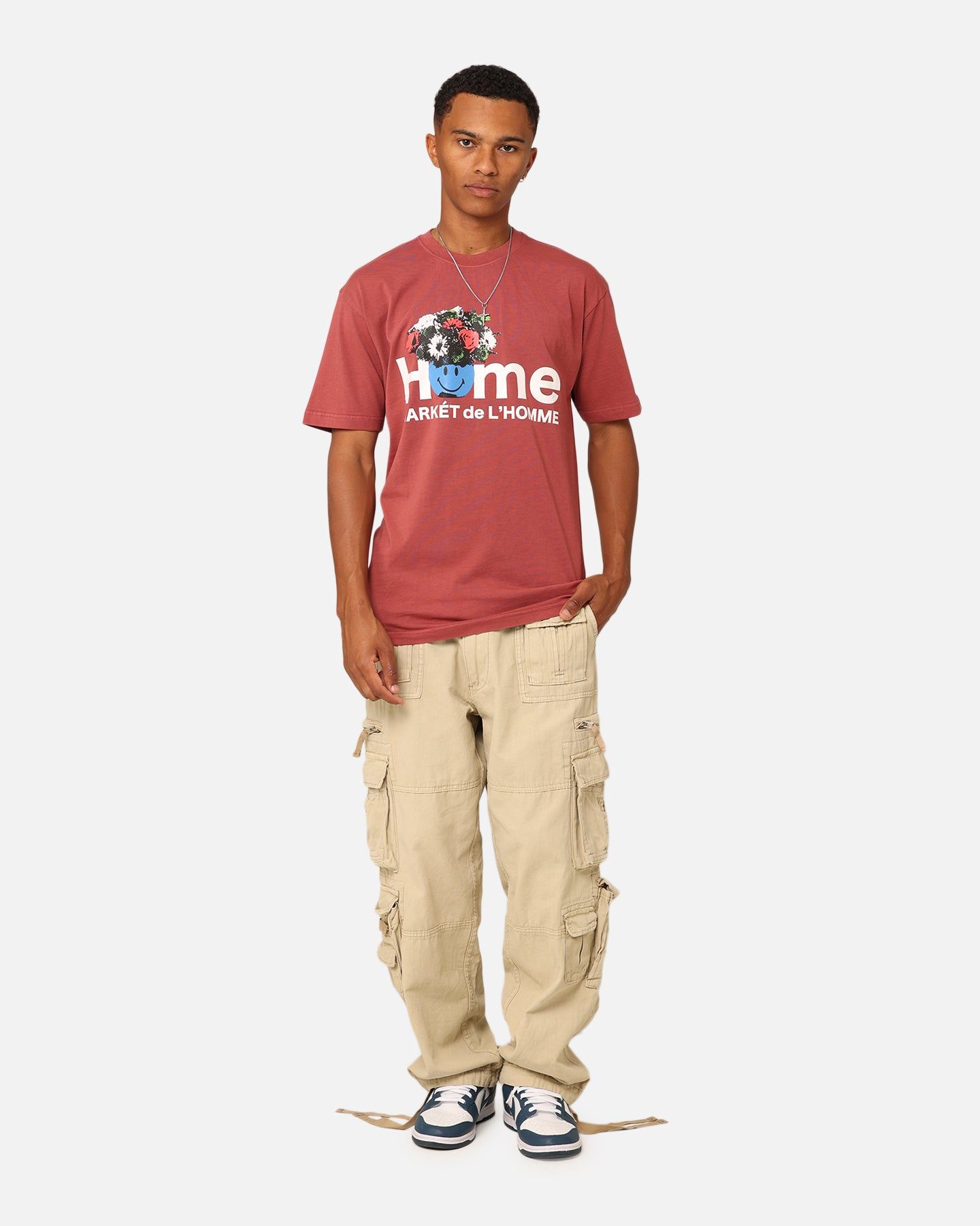 Market Smiley Market De L'Homme T-Shirt Berry sold by Culture Kings product image thumbnail 2