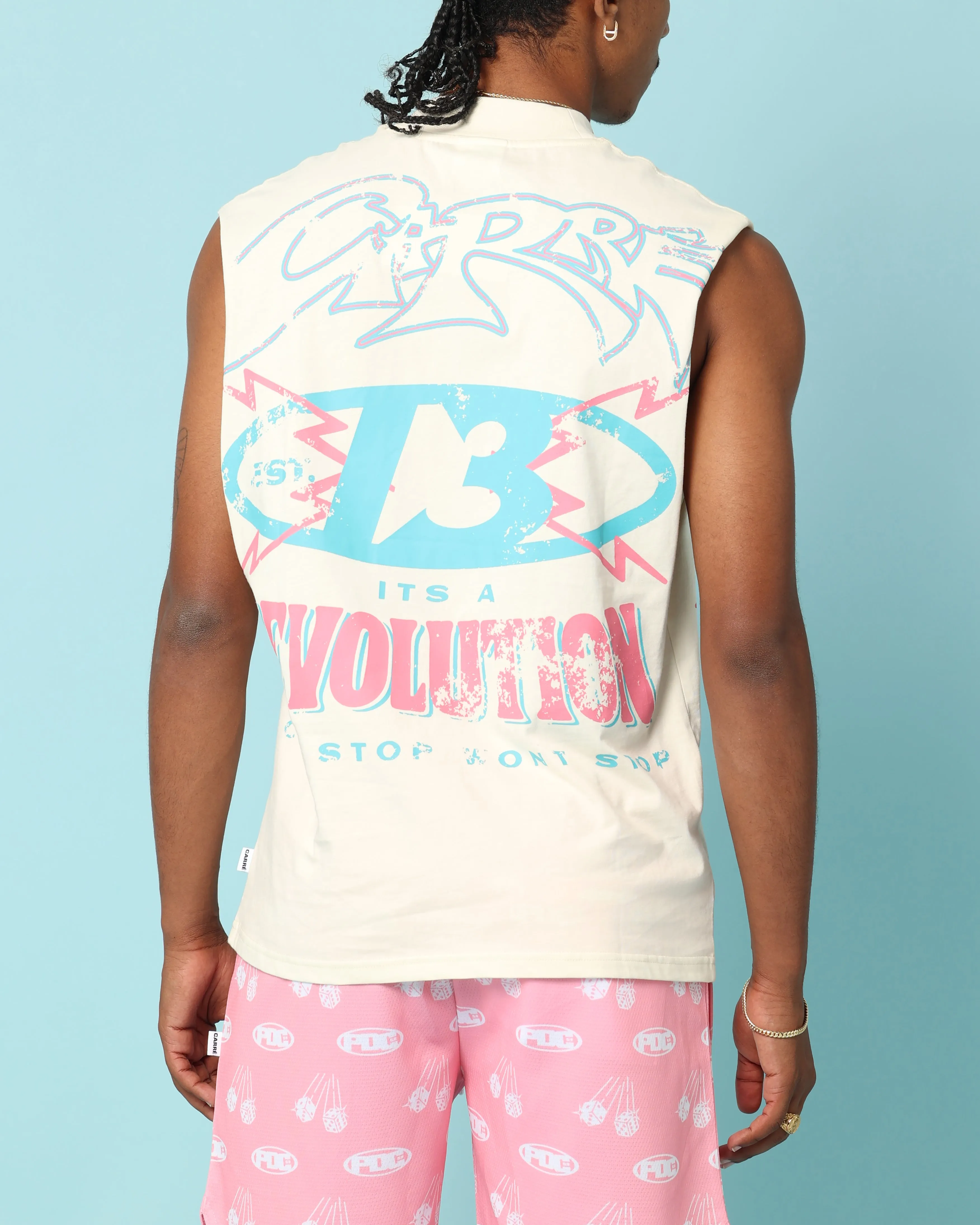 Carré Rev 13 Muscle T-Shirt Off White sold by Culture Kings product image thumbnail 2