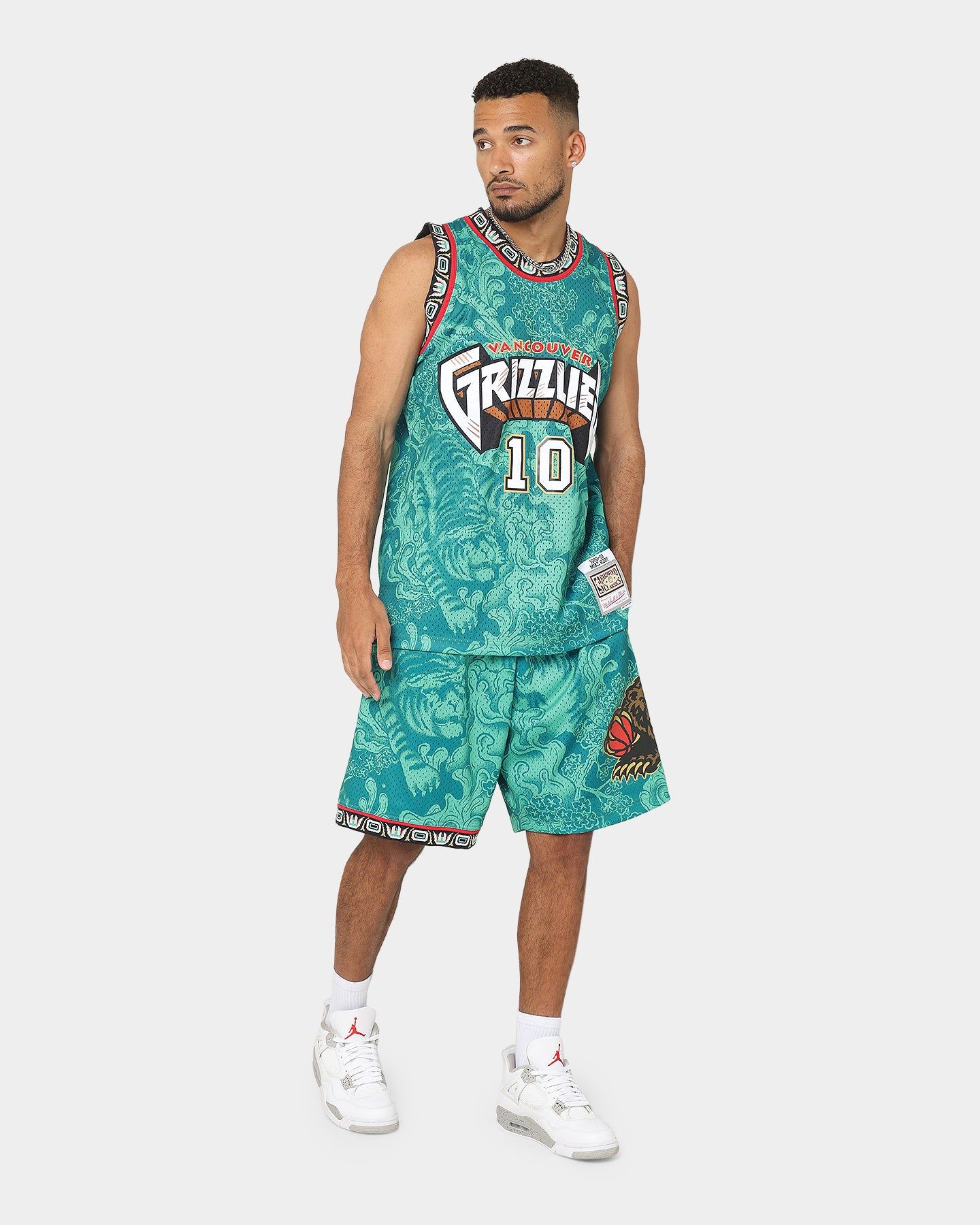 Mitchell & Ness Memphis Grizzlies Swingman Shorts Teal sold by Culture Kings product image thumbnail 2