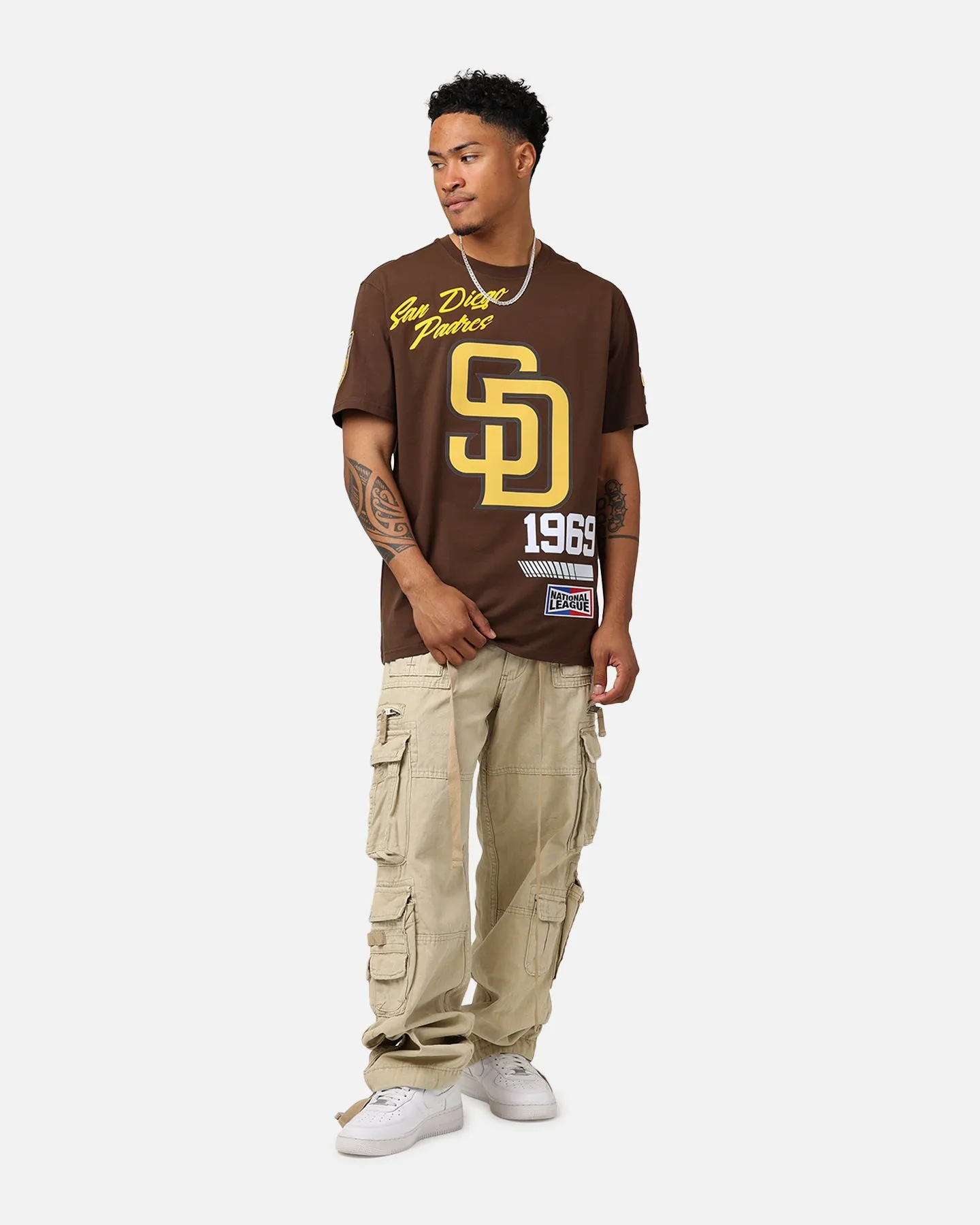 Pro Standard San Diego Padres Fast Lane SJ T-Shirt Brown sold by Culture Kings product image thumbnail 3