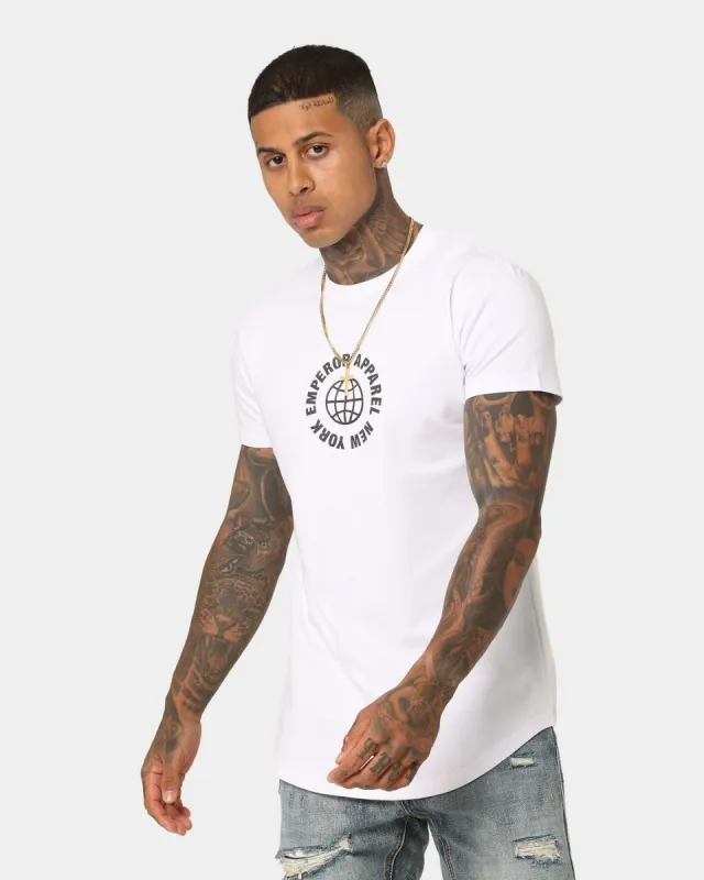 Emperor Apparel Globe After Dark T-Shirt White sold by Culture Kings
