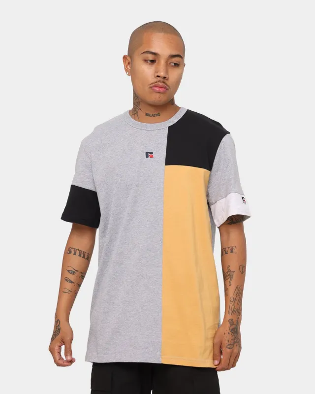 Russell Athletic Redeemer Multi Patch T-Shirt Saddle sold by Culture Kings