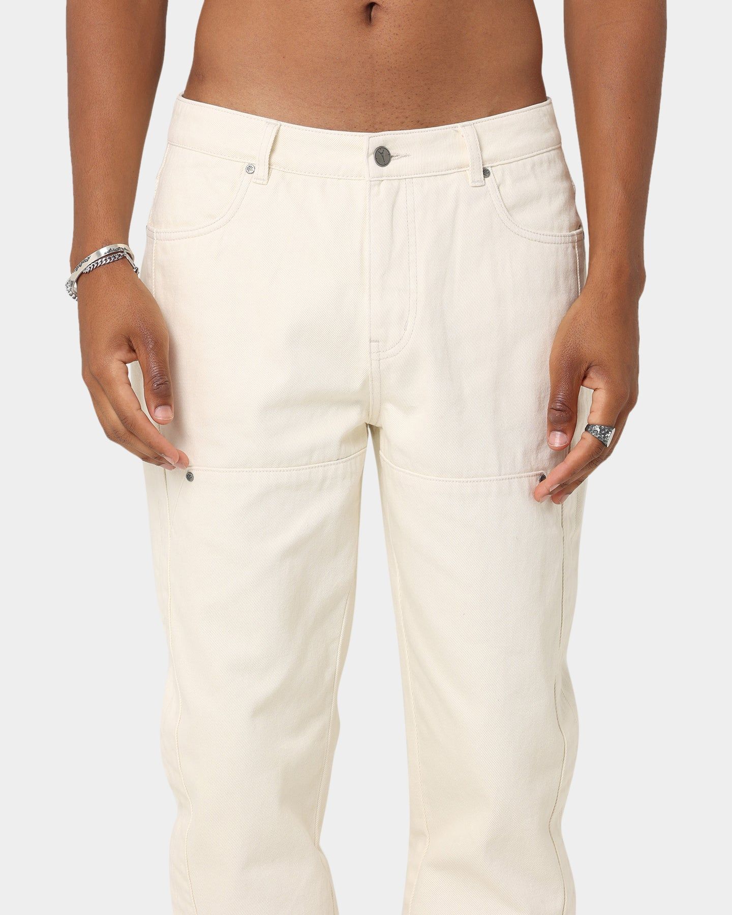 Carré Construct Slim Jeans Off White sold by Culture Kings product image thumbnail 7