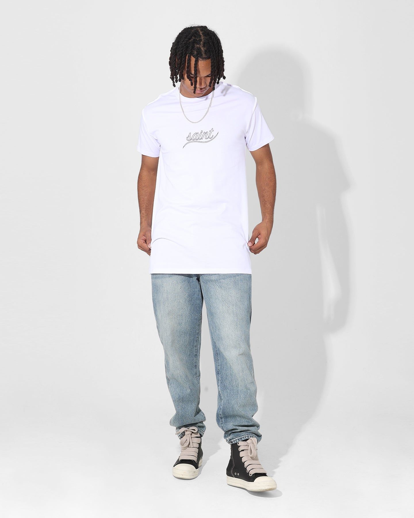 Saint Morta Torrent Lafayette T-Shirt White/Black sold by Culture Kings product image thumbnail 2