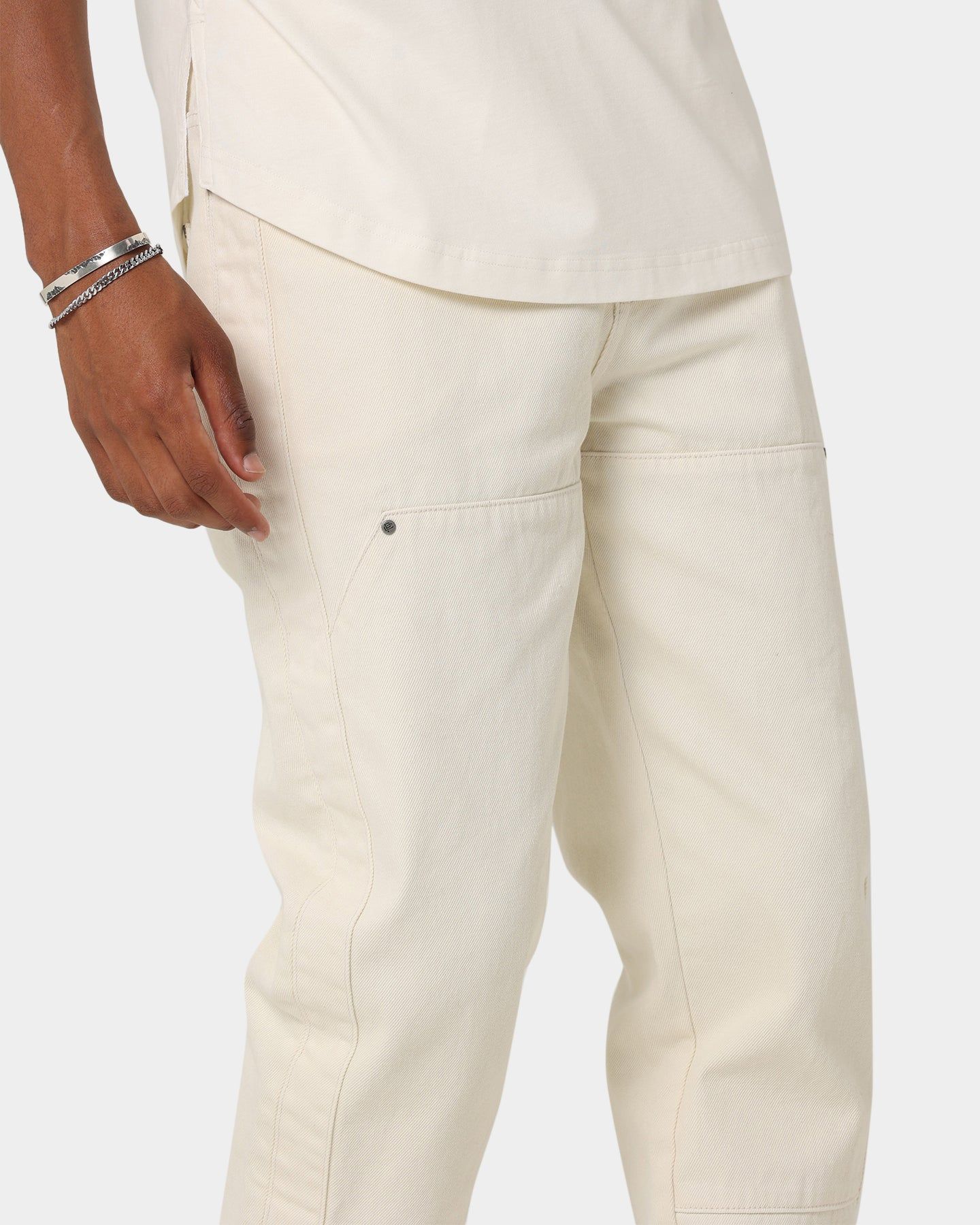Carré Construct Slim Jeans Off White sold by Culture Kings product image thumbnail 3