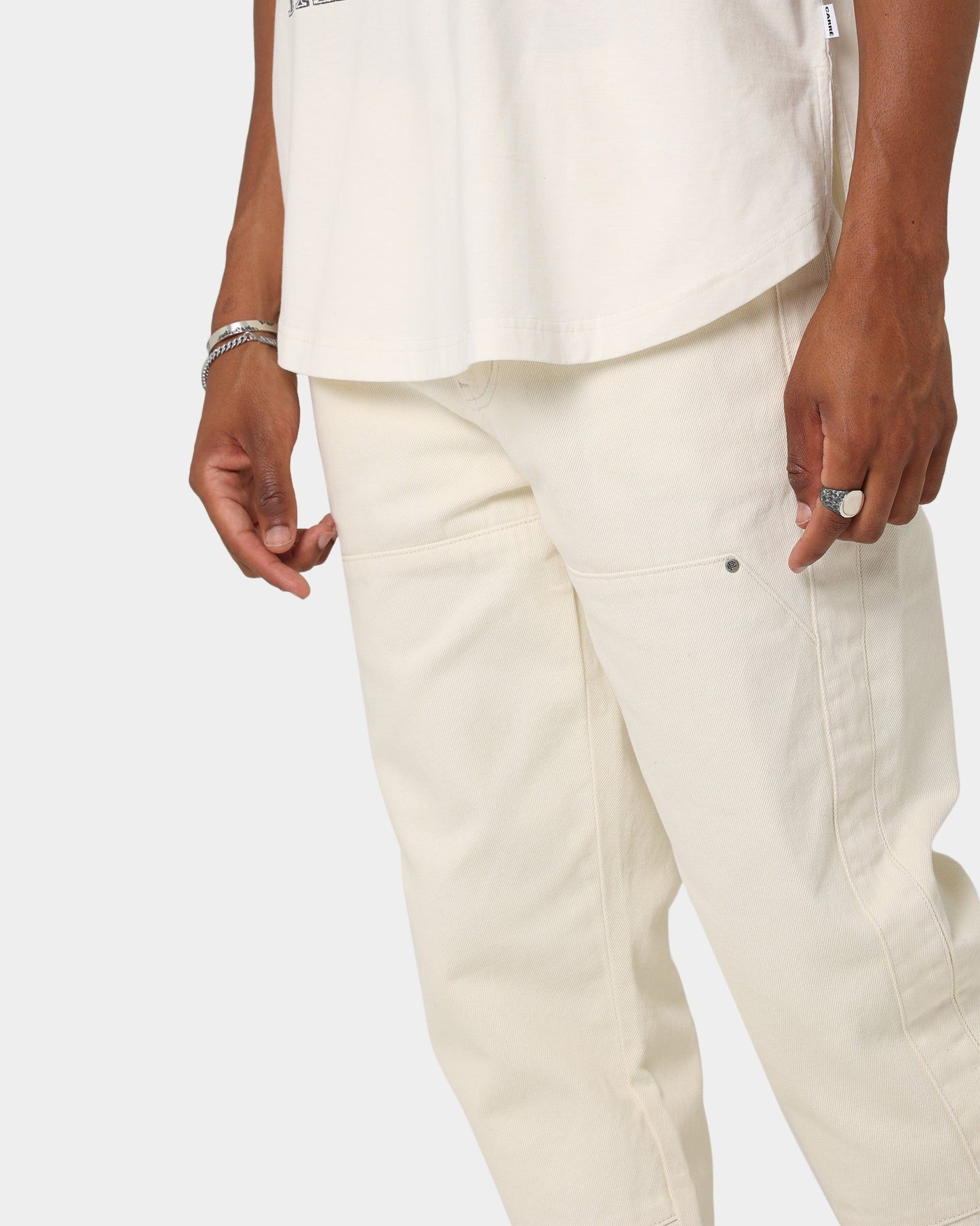 Carré Construct Slim Jeans Off White sold by Culture Kings product image thumbnail 4