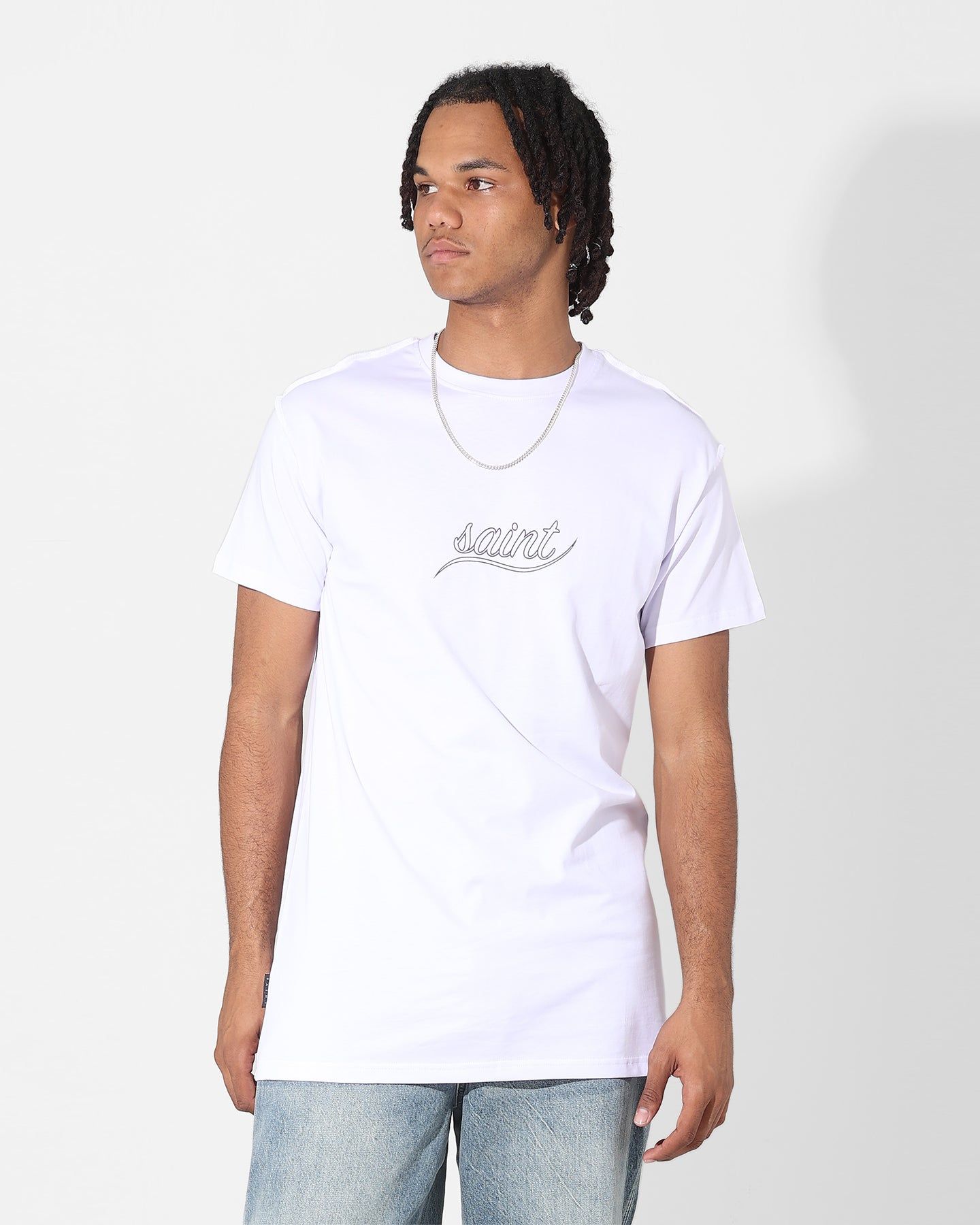 Saint Morta Torrent Lafayette T-Shirt White/Black sold by Culture Kings