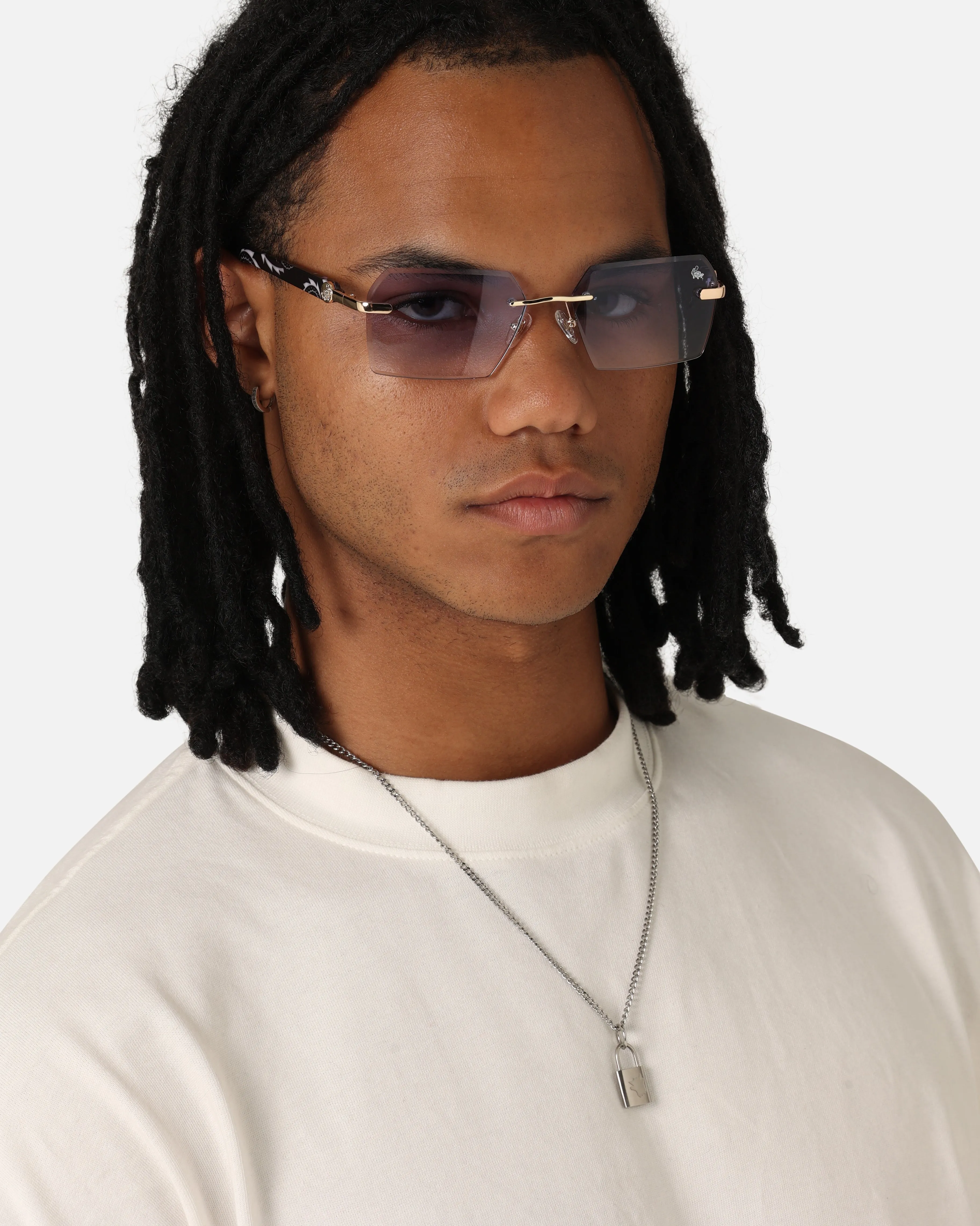 Belvoir & Co X Culture Kings Kennedy Sunglasses Blue/Gold/Black sold by Culture Kings