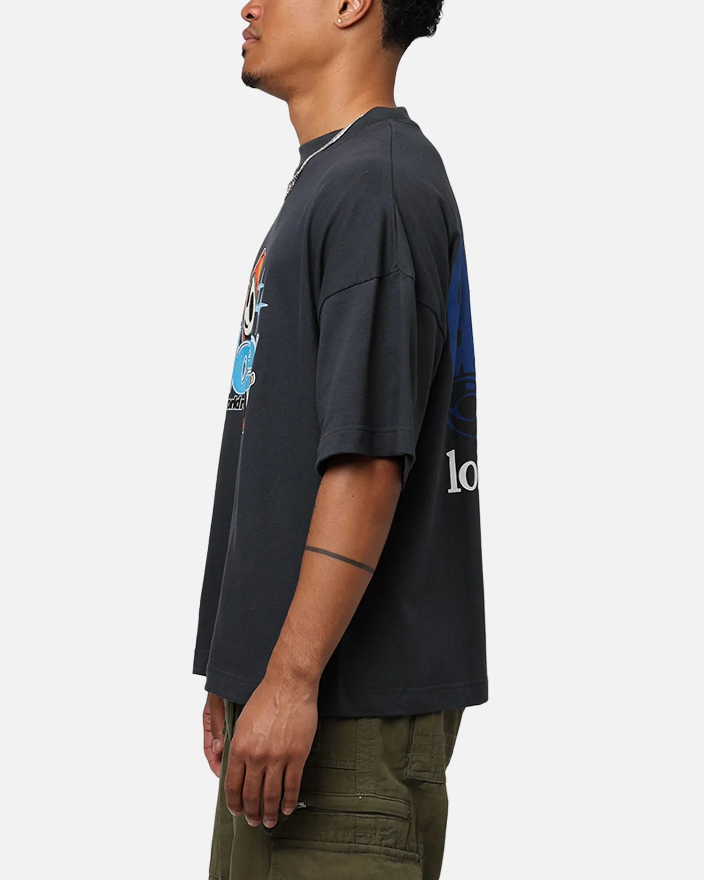 Loiter Elevate Box T-Shirt Charcoal sold by Culture Kings product image thumbnail 5