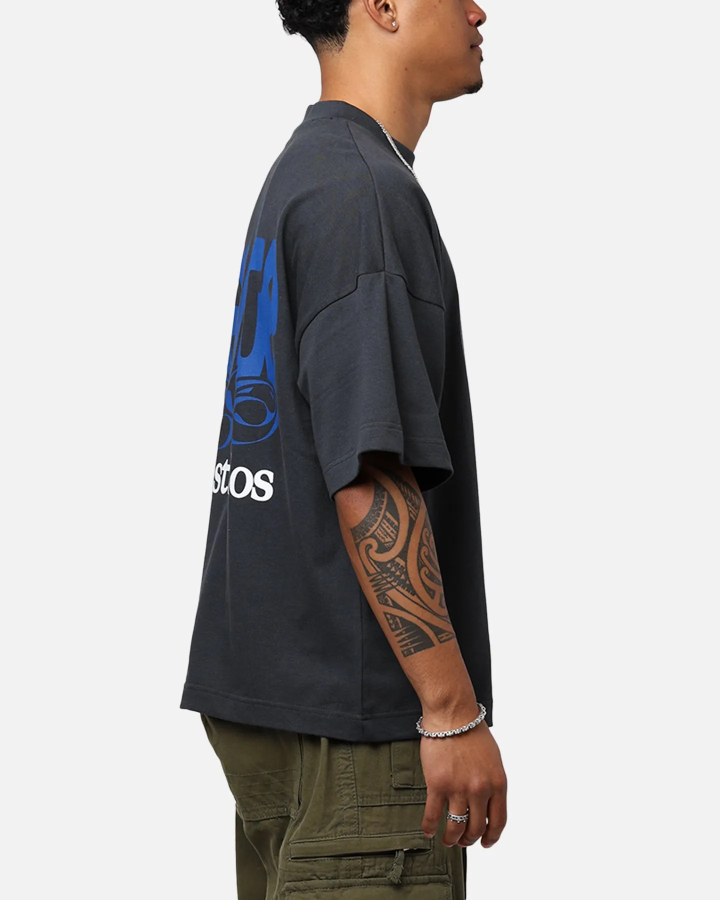 Loiter Elevate Box T-Shirt Charcoal sold by Culture Kings product image thumbnail 4