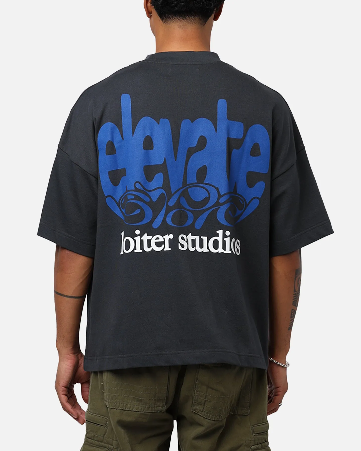 Loiter Elevate Box T-Shirt Charcoal sold by Culture Kings product image thumbnail 2