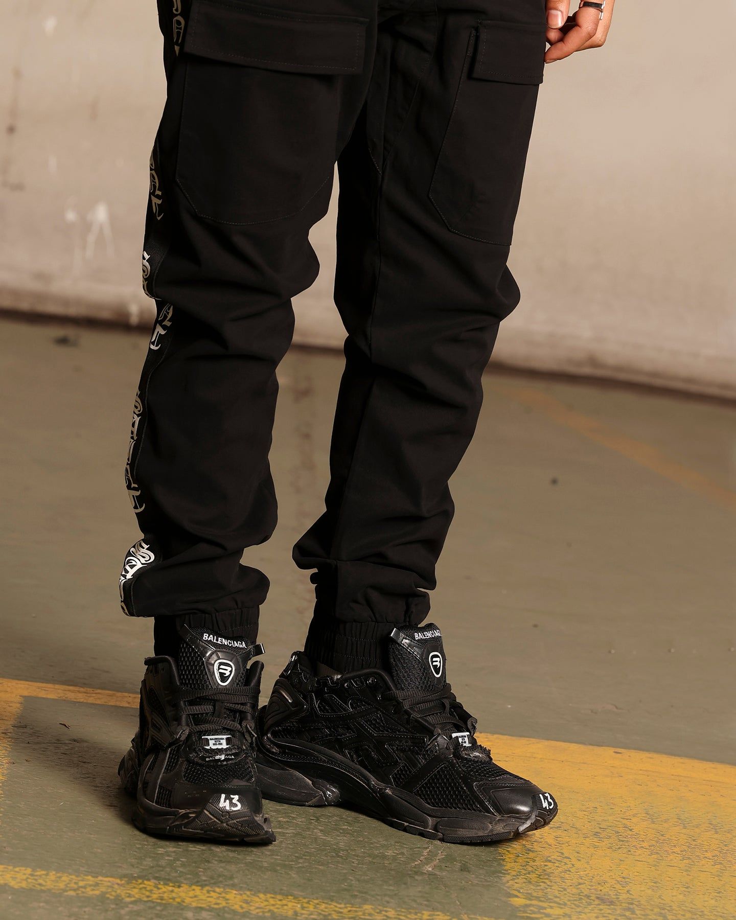Saint Morta Fallen Jogger Black sold by Culture Kings product image thumbnail 4