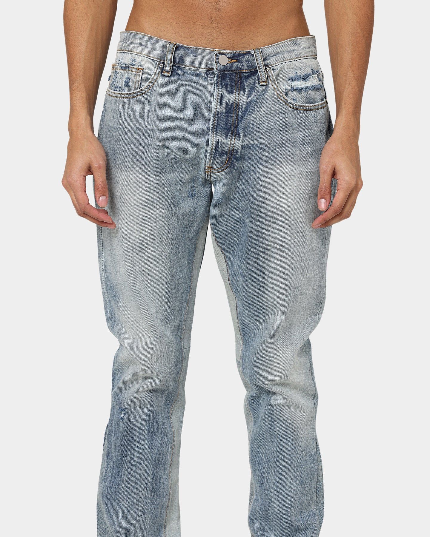 MNML B221 Flare Denim Jeans Blue sold by Culture Kings product image thumbnail 4