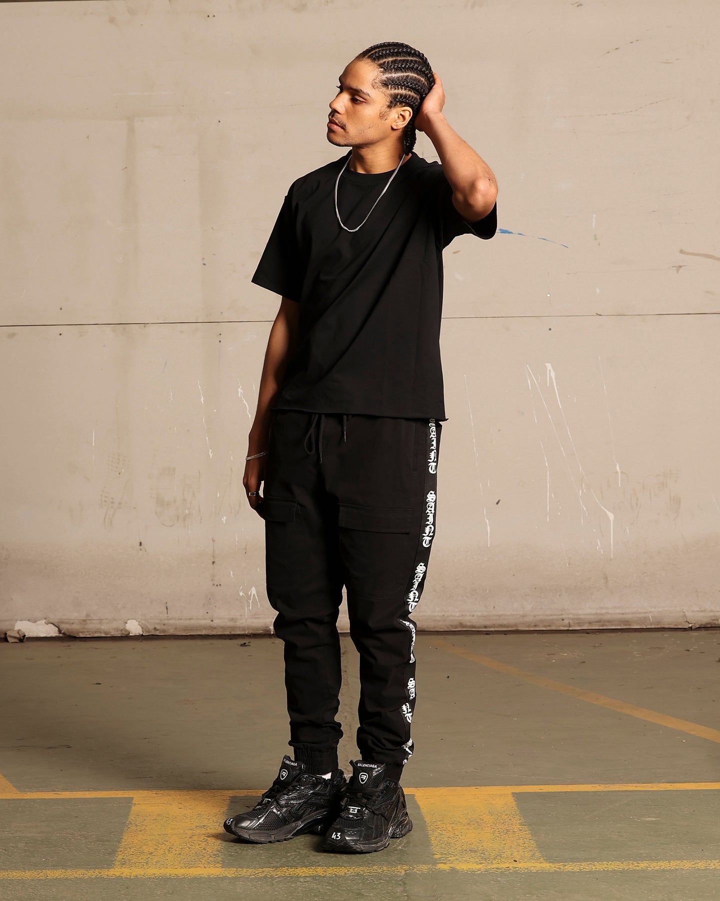 Saint Morta Fallen Jogger Black sold by Culture Kings product image thumbnail 3