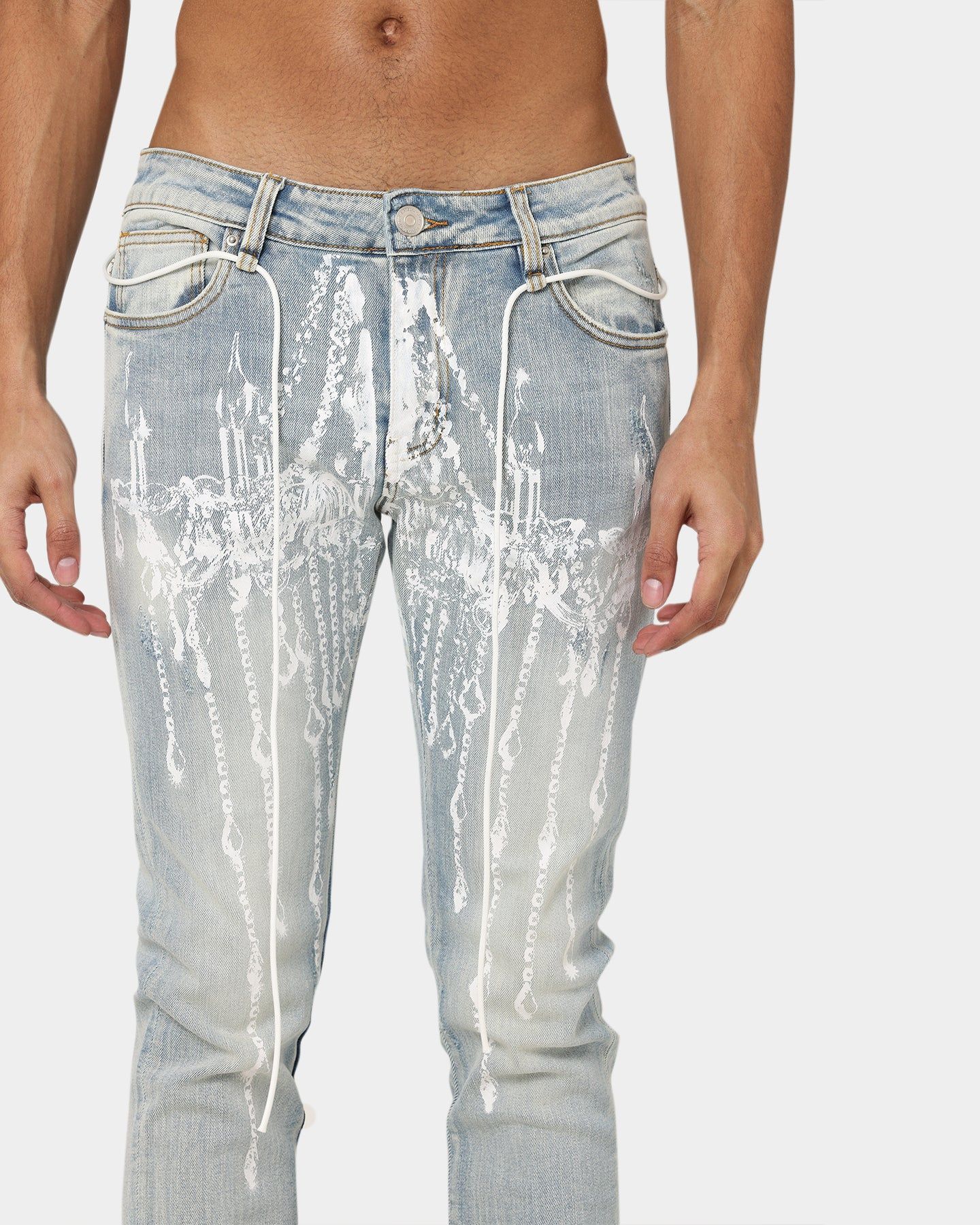 Lifted Anchors Manhattan Denim Jeans Blue sold by Culture Kings product image thumbnail 3
