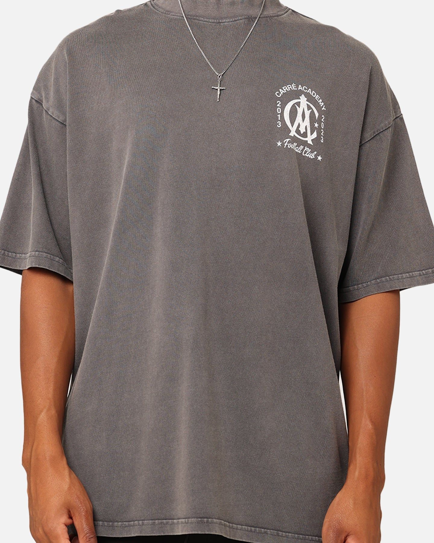 Carre Three Peat T-Shirt Washed Charcoal sold by Culture Kings product image thumbnail 4