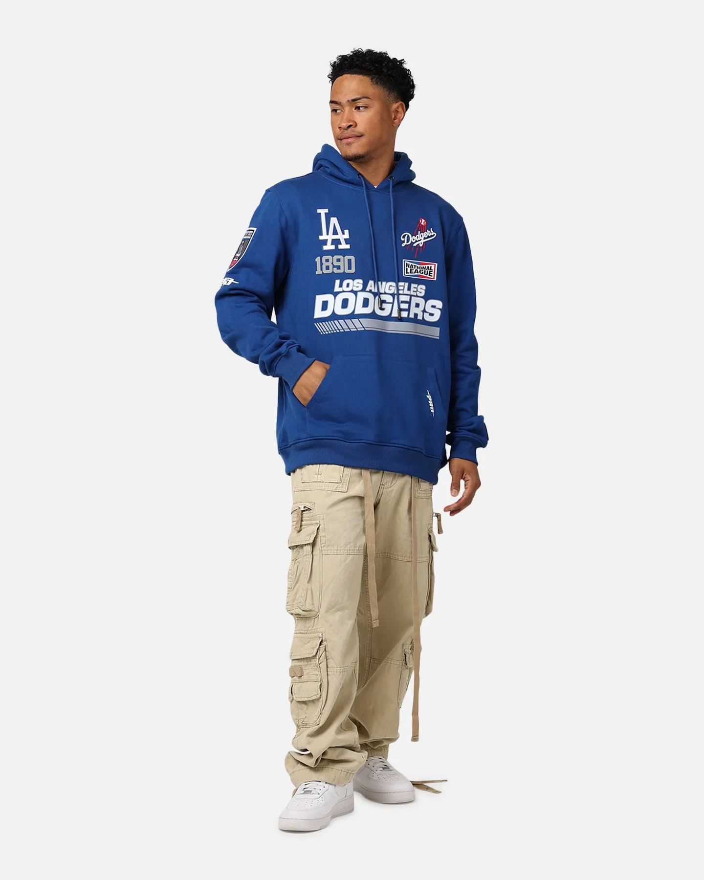 Pro Standard Los Angeles Dodgers Fast Lane Hoodie Dodger Blue sold by Culture Kings product image thumbnail 3