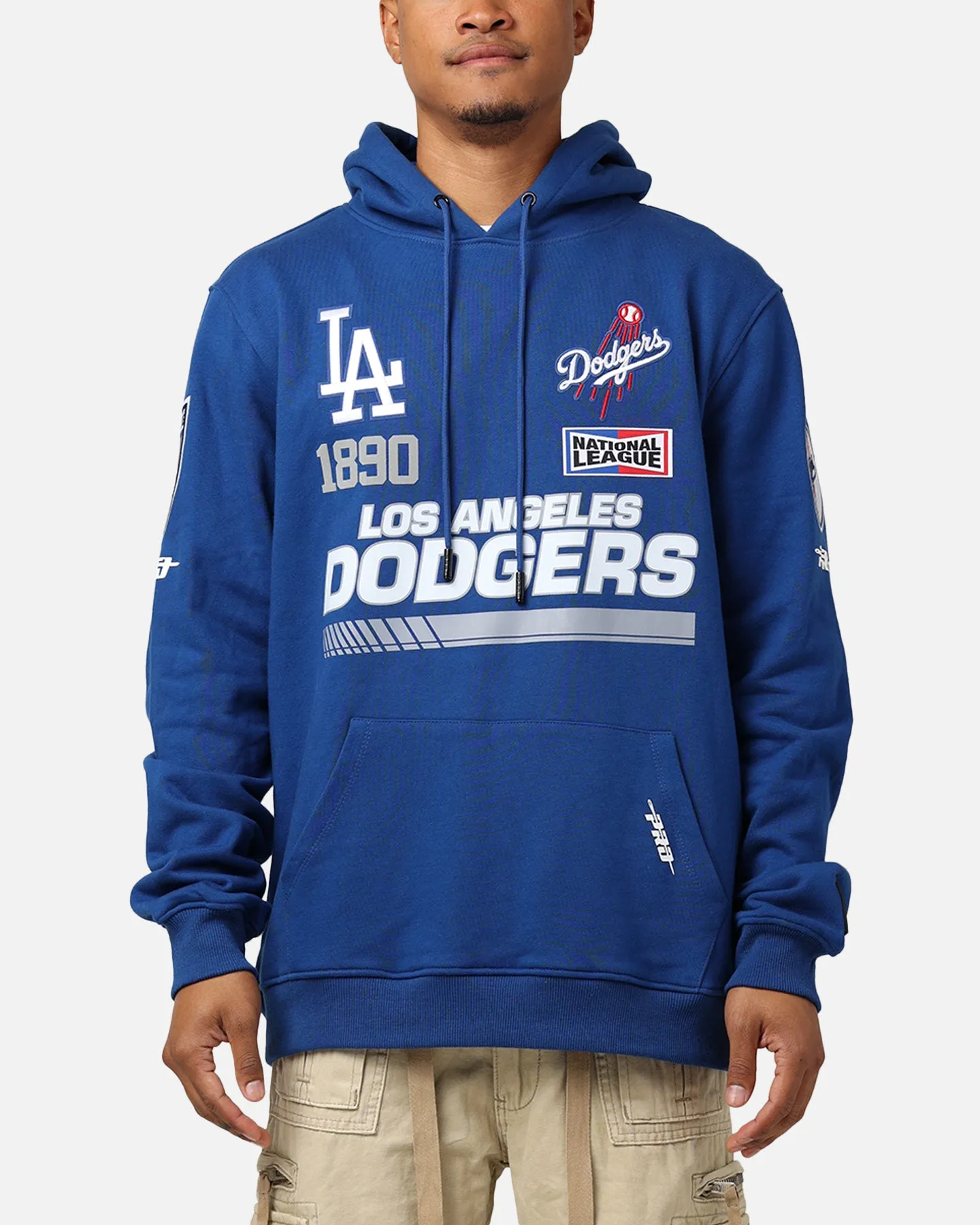 Pro Standard Los Angeles Dodgers Fast Lane Hoodie Dodger Blue sold by Culture Kings