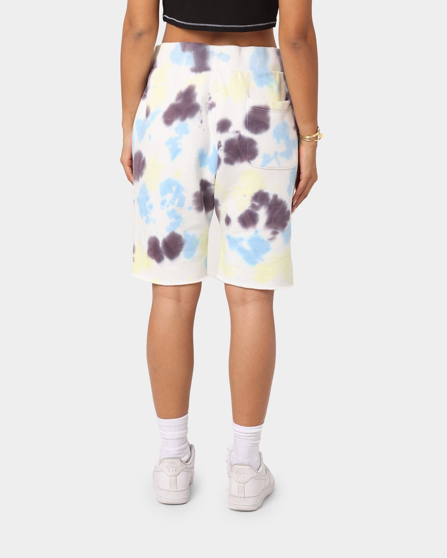 Champion Reverse Weave Cloud Dye Cut-Off Shorts Print 3c7 sold by Culture Kings product image thumbnail 4