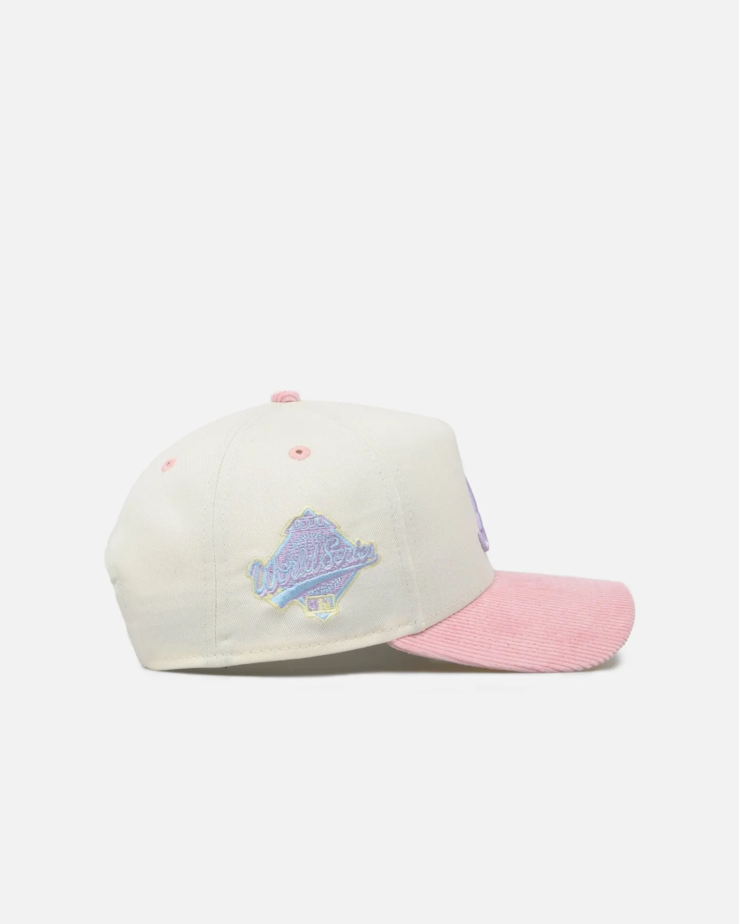 New Era Atlanta Braves 'Easter Corduroy' 9FORTY A-Frame Snapback White/Pink sold by Culture Kings product image thumbnail 4
