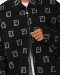 Playboy By CK Poker Jacket Black sold by Culture Kings