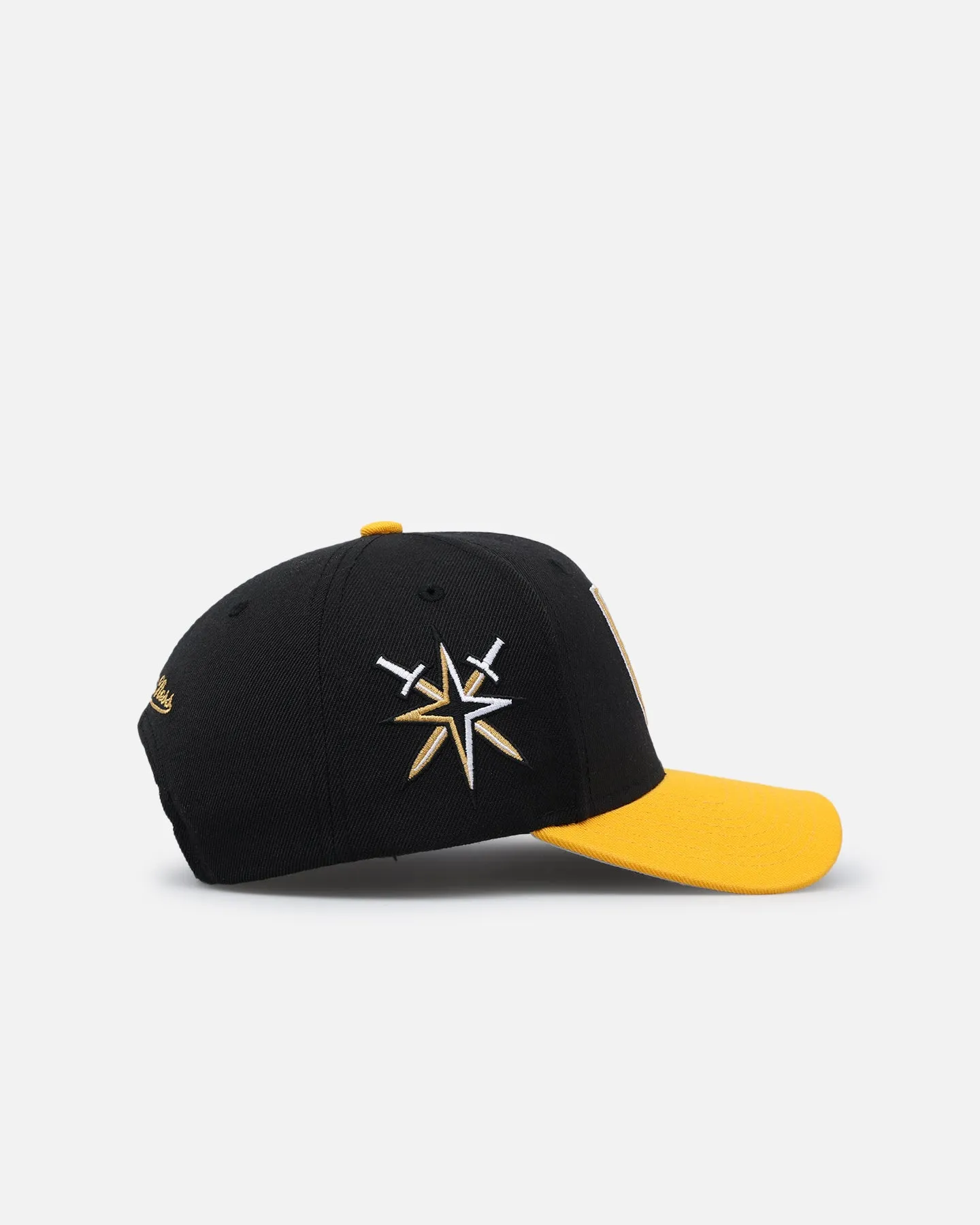 Mitchell & Ness Vegas Golden Knights "Enter The Dragon" Pro Crown Snapback Black/Ochre sold by Culture Kings product image thumbnail 3