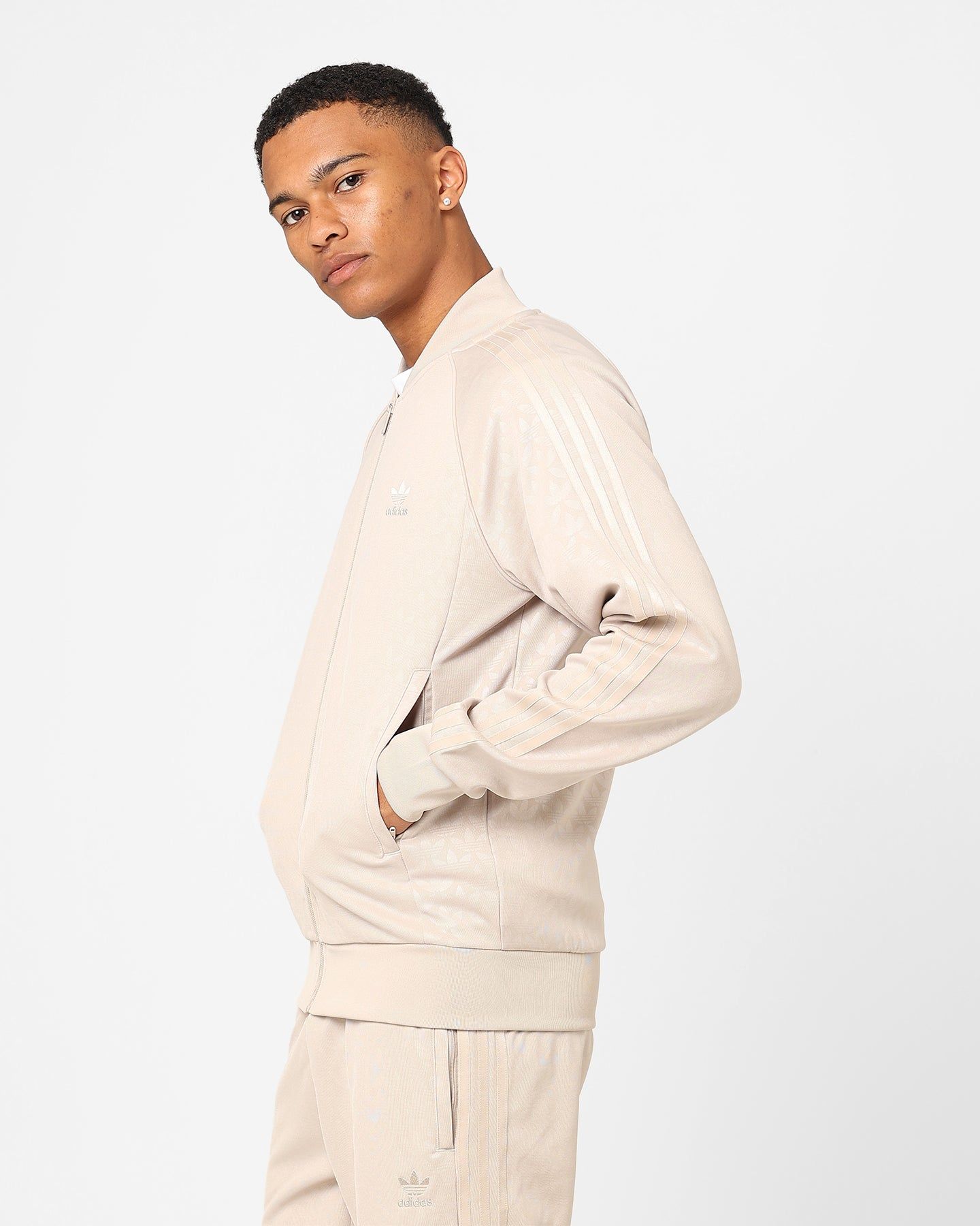 Adidas Adicolour Monogram Straight Track Suit Jacket Wonbei sold by Culture Kings product image thumbnail 6