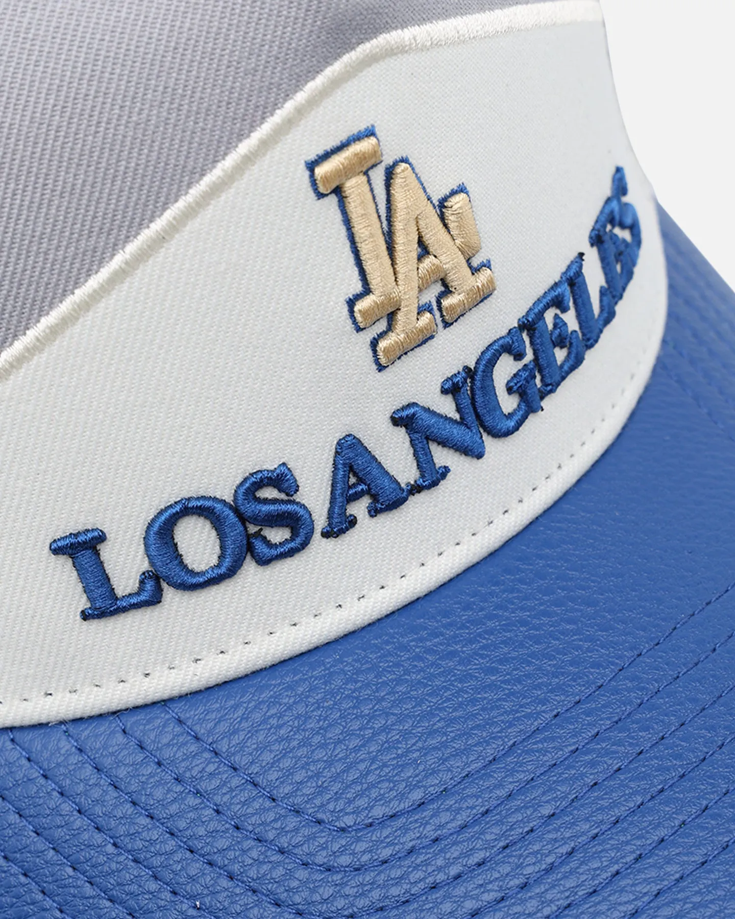 Pro Standard Los Angeles Dodgers Chevron Pinch Front Trucker Snapback Dodger Blue sold by Culture Kings product image thumbnail 2