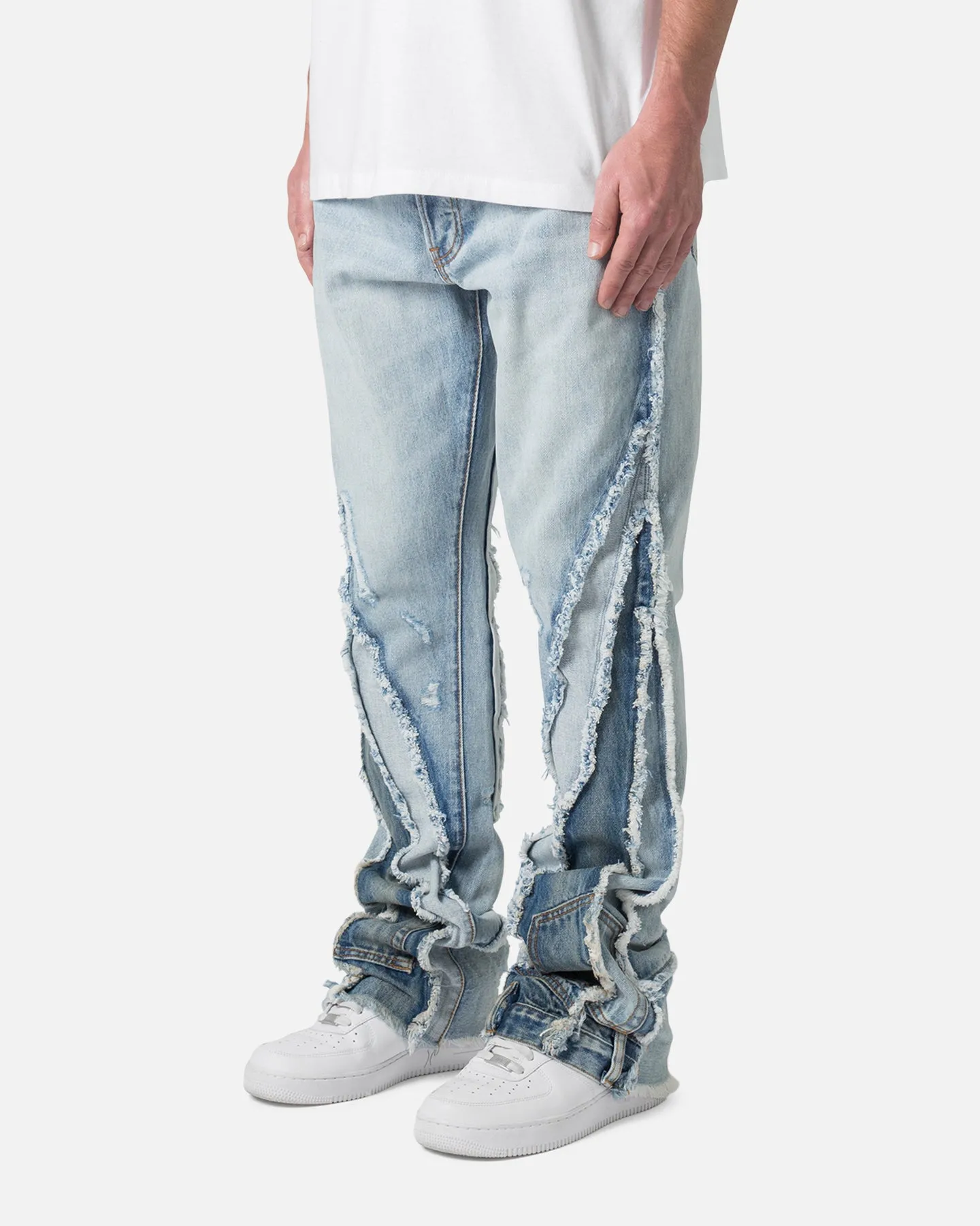 MNML B373 Flare Denim Jeans Light Blue sold by Culture Kings product image thumbnail 2