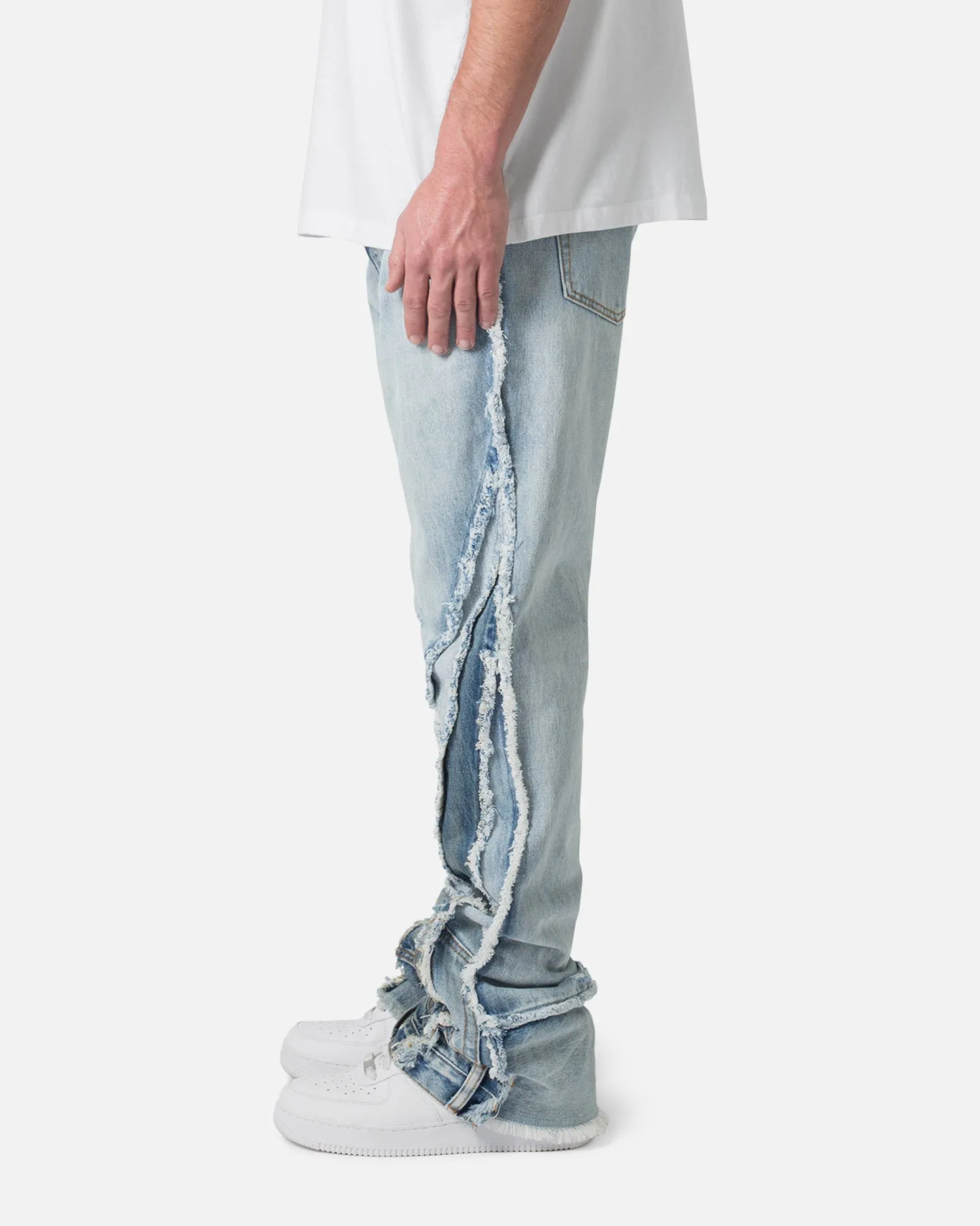 MNML B373 Flare Denim Jeans Light Blue sold by Culture Kings product image thumbnail 3