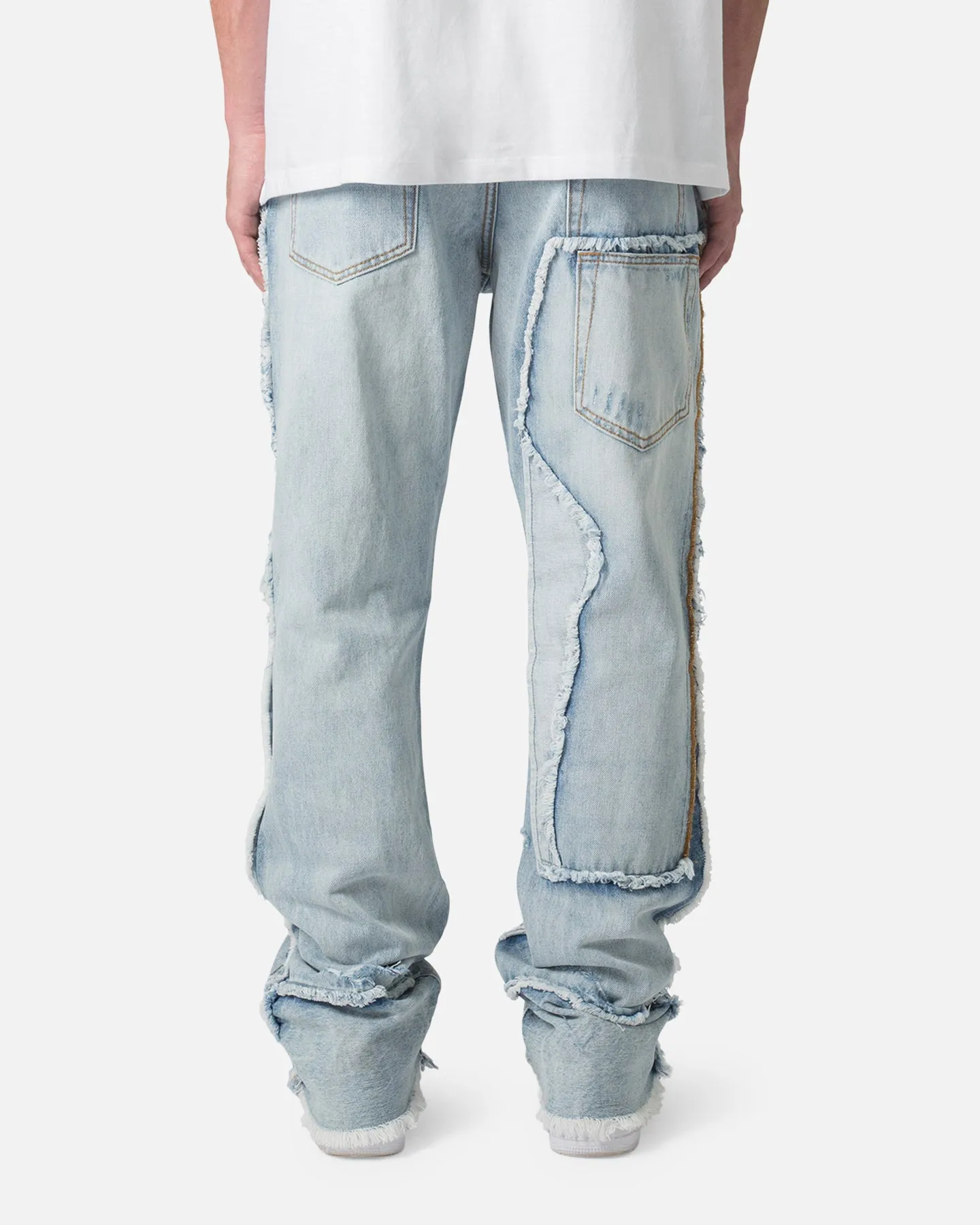 MNML B373 Flare Denim Jeans Light Blue sold by Culture Kings product image thumbnail 4