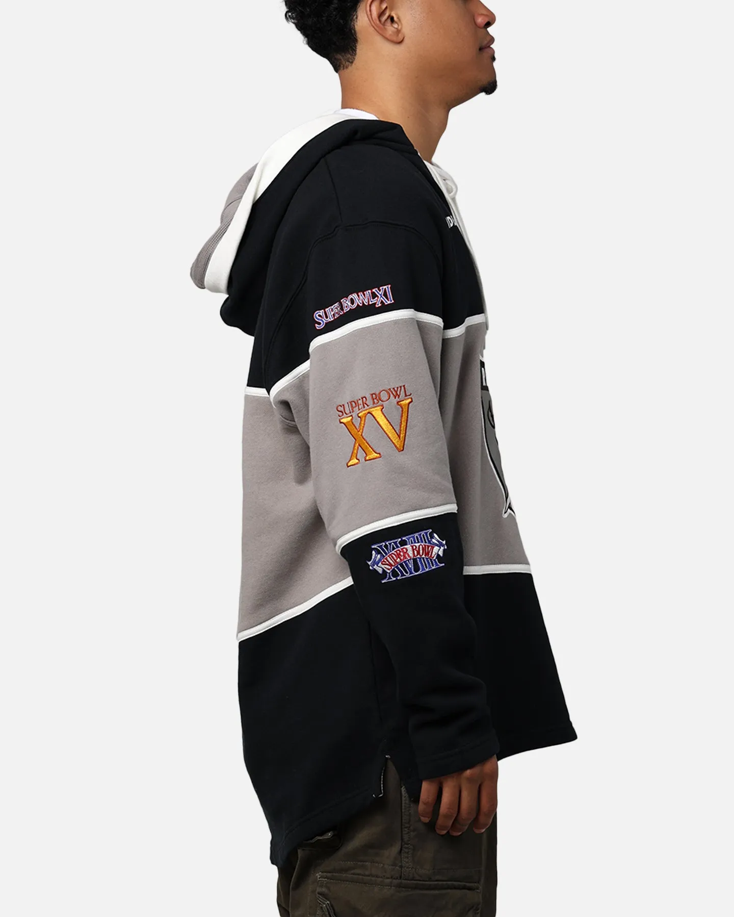 47 Brand Las Vegas Raiders Super Bowl Gridiron Lacer Hoodie Jet Black sold by Culture Kings product image thumbnail 5