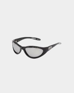 Loiter X Nuqe Raver Sunglasses Black/Silver sold by Culture Kings