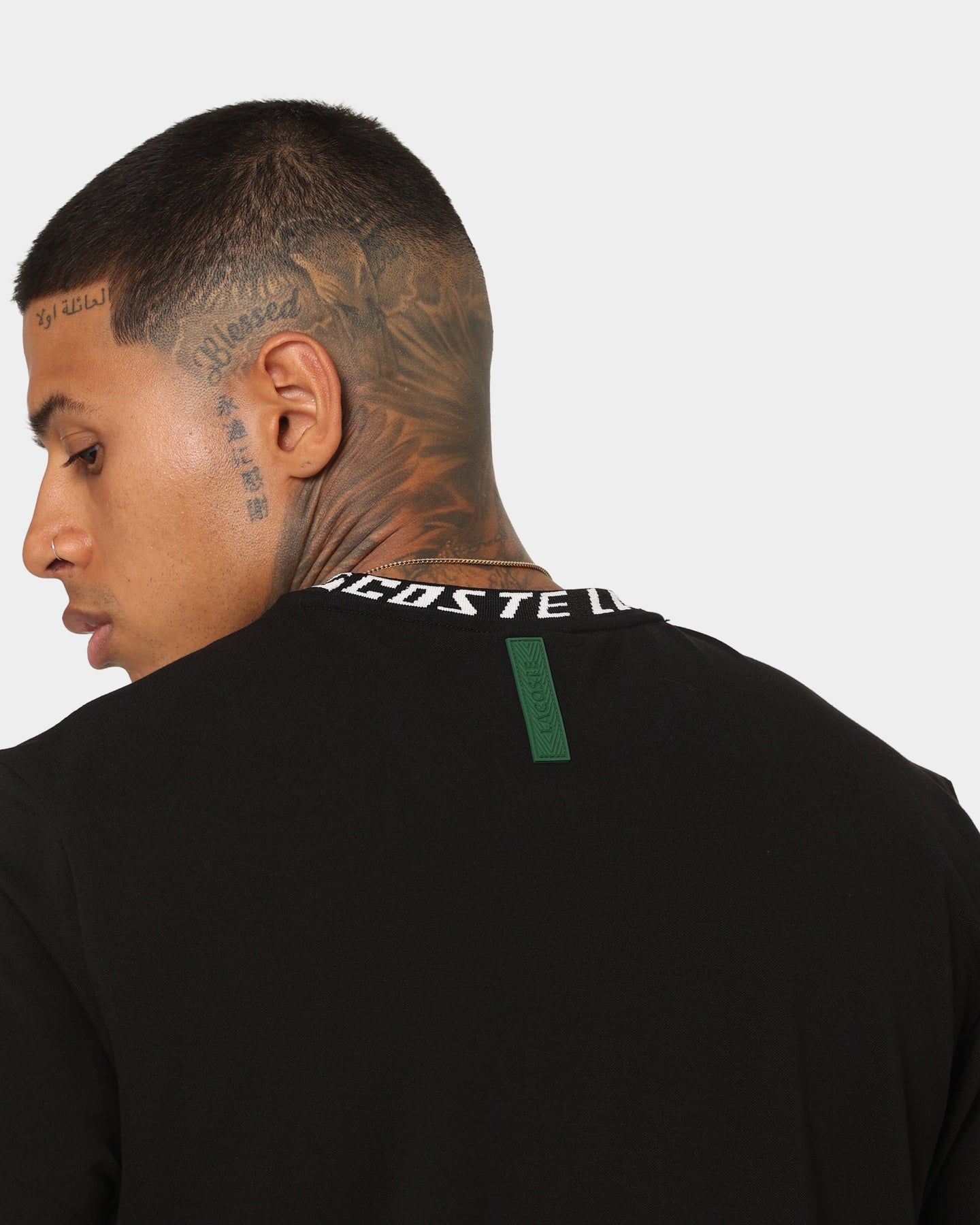 Lacoste Active Pique Tech T-Shirt Black sold by Culture Kings product image thumbnail 7
